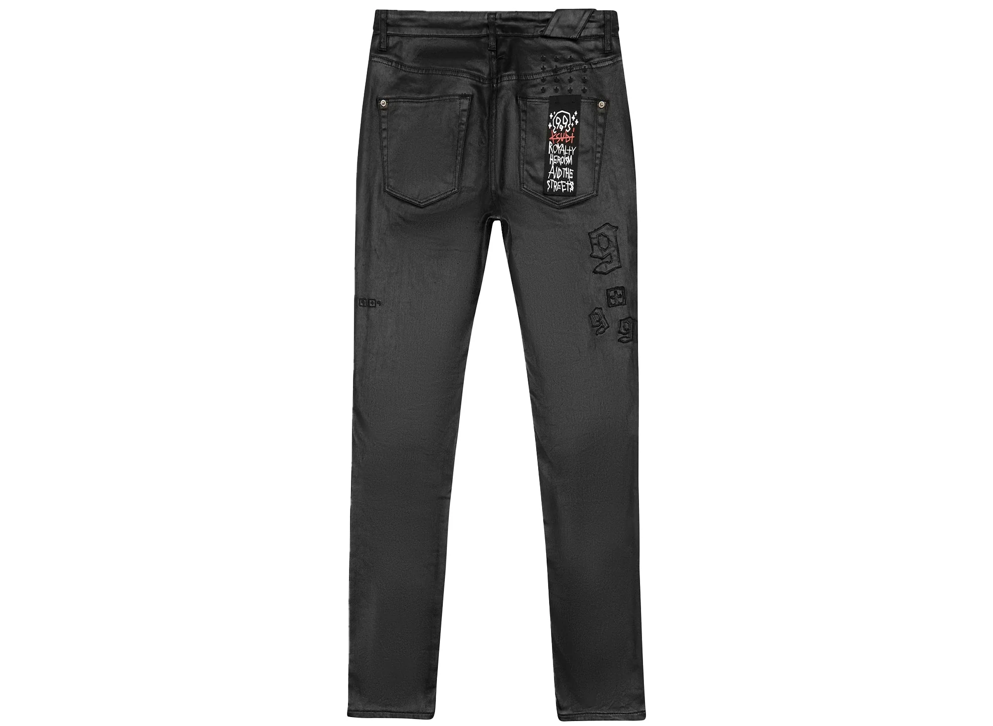 Ksubi x Juice WRLD 999 Black Wax Chitch Jeans - Image 2