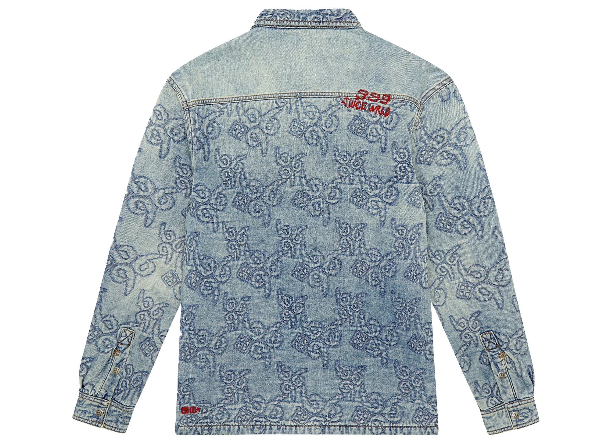 Ksubi x Juice WRLD 999 Quilted L/S Button-Up Shirt - Image 2