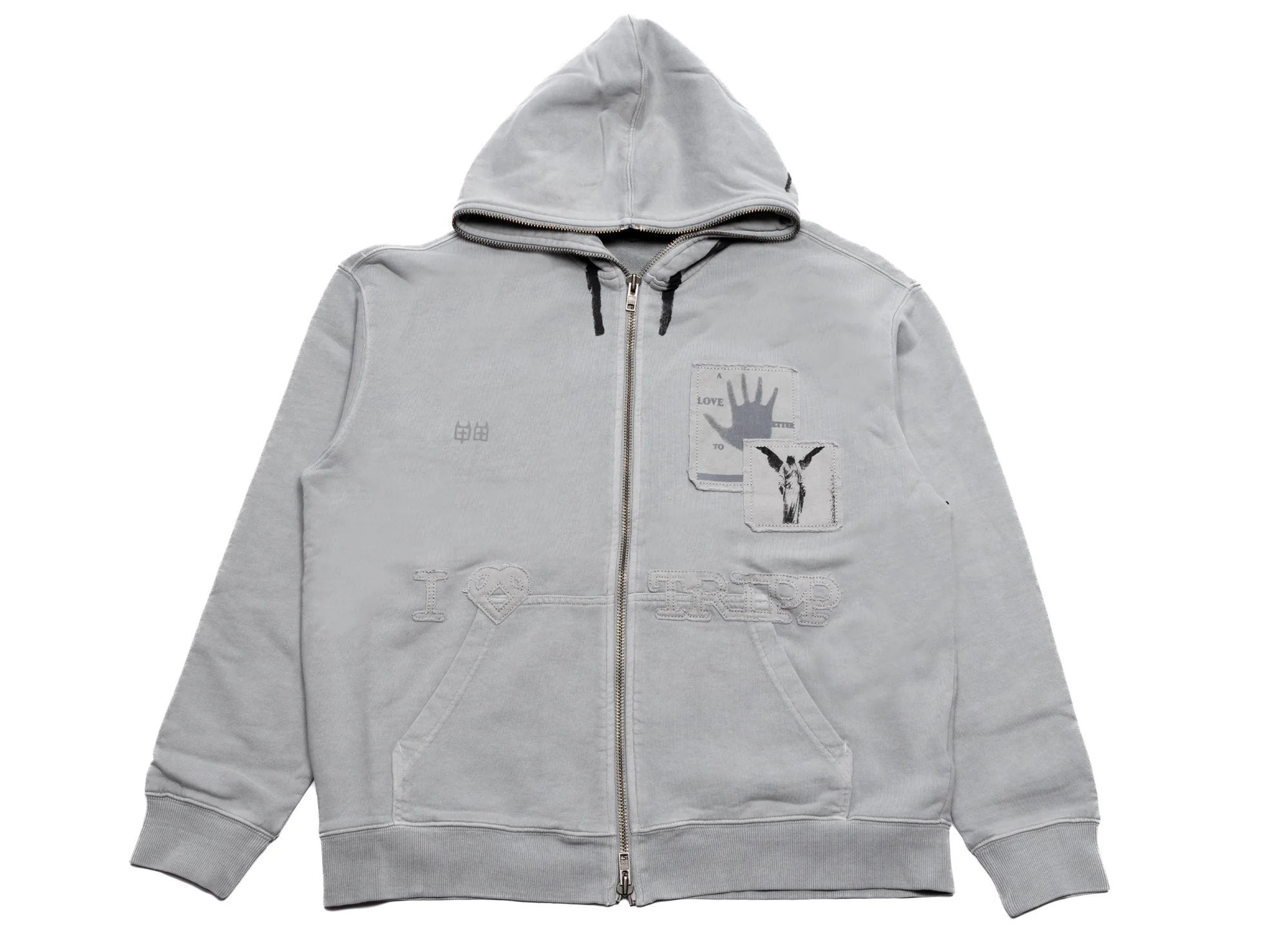 Ksubi x Trippie Redd Love Tripp Biggie Zip Thru Hoodie