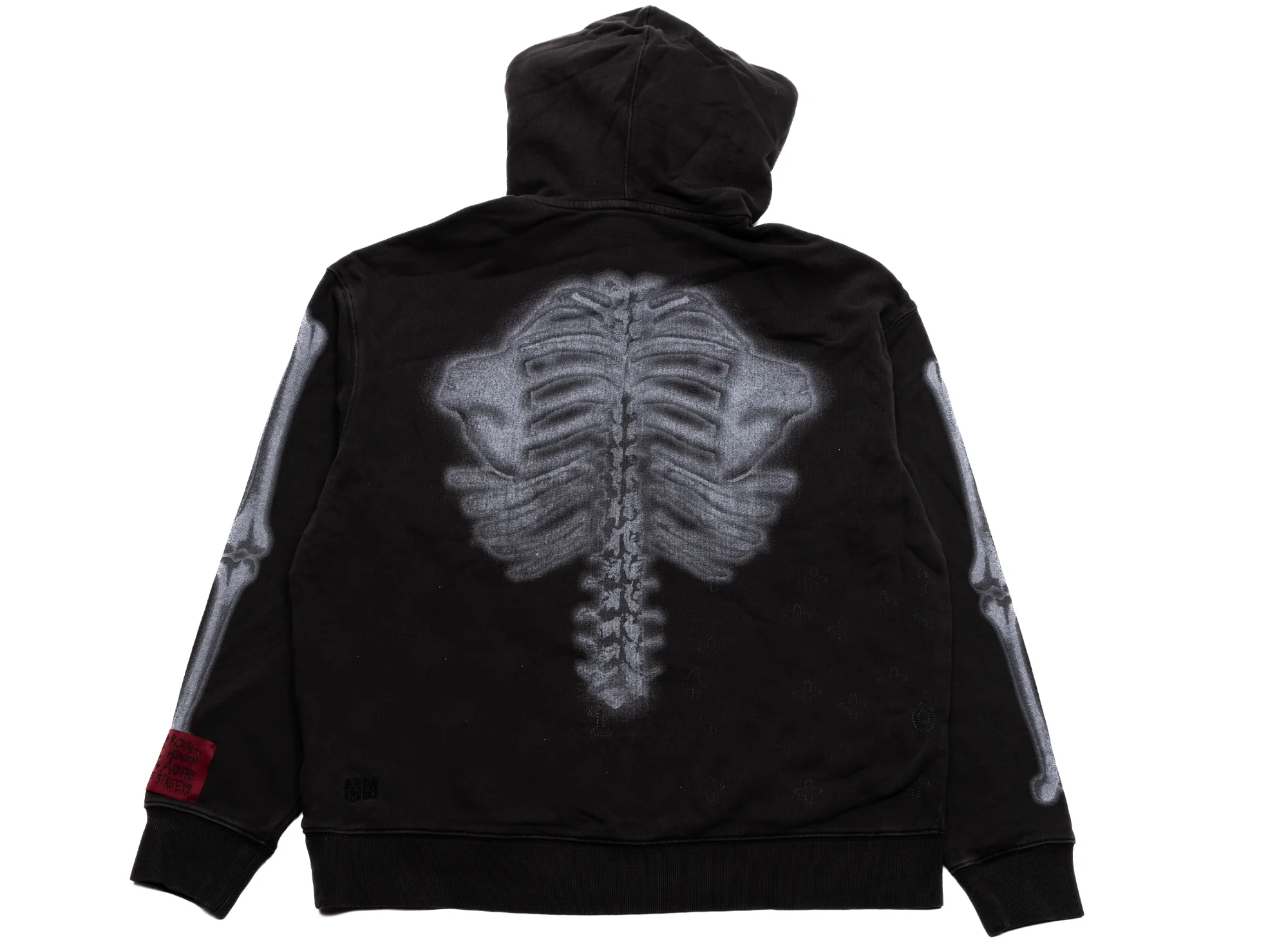 Ksubi x Trippie Redd Skeleton Biggie Faded Hoodie - Image 3