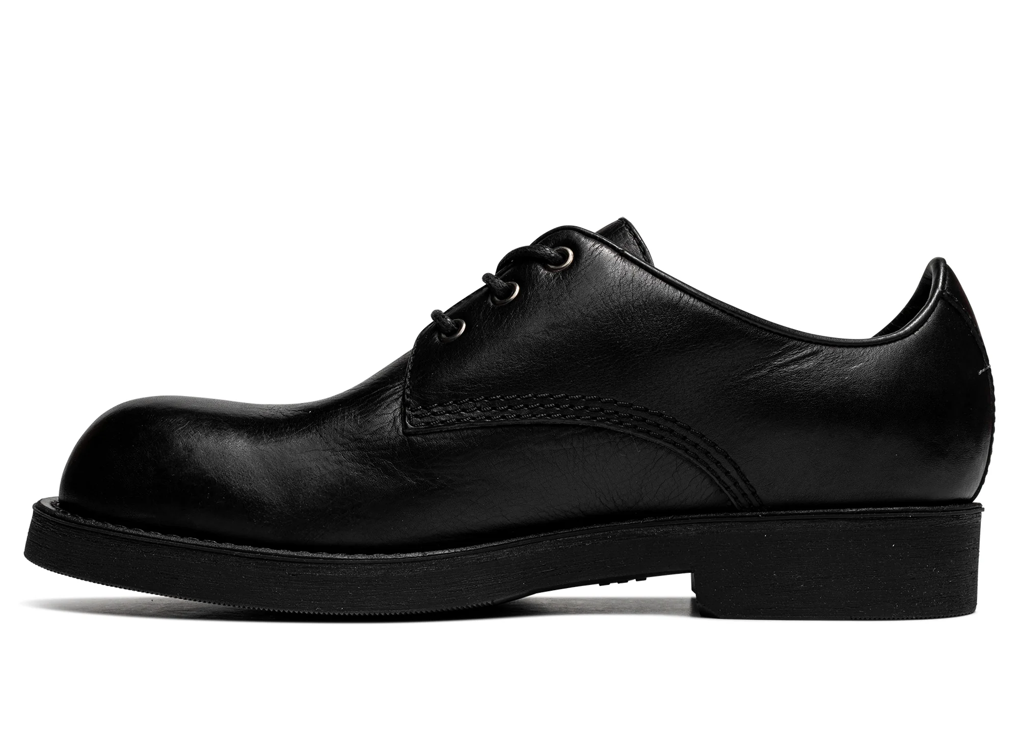 Maison Margiela Leather Lace-Ups - Image 3