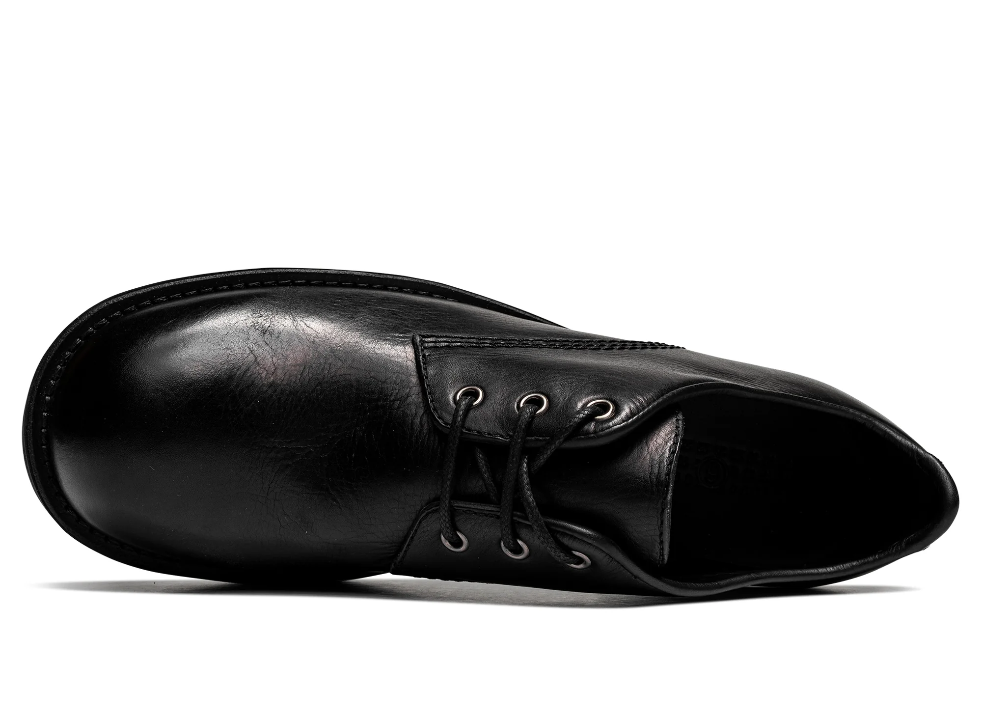Maison Margiela Leather Lace-Ups - Image 4