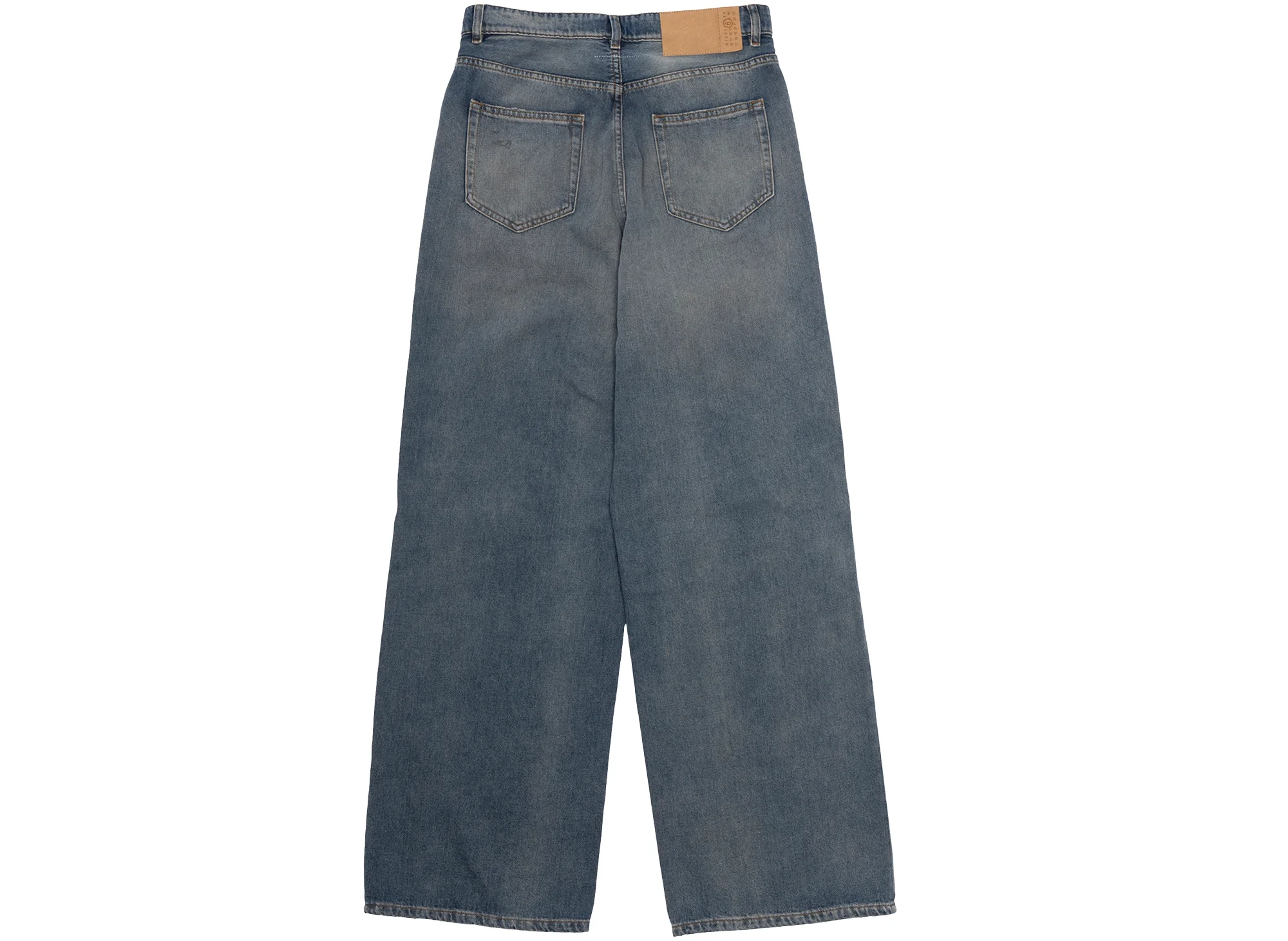Maison Margiela MM6 Distressed Denim Jeans - Image 2
