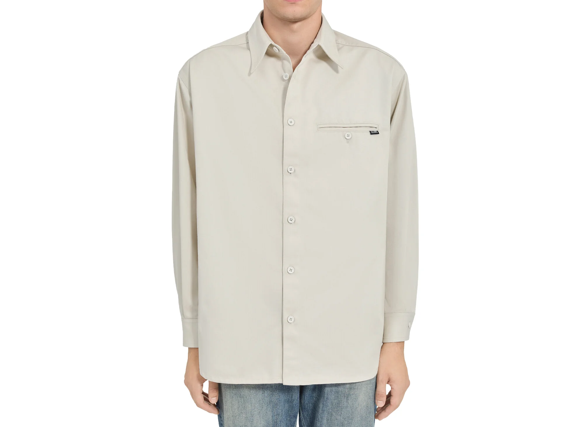 Maison Margiela MM6 Cotton Twill Shirt - Image 4