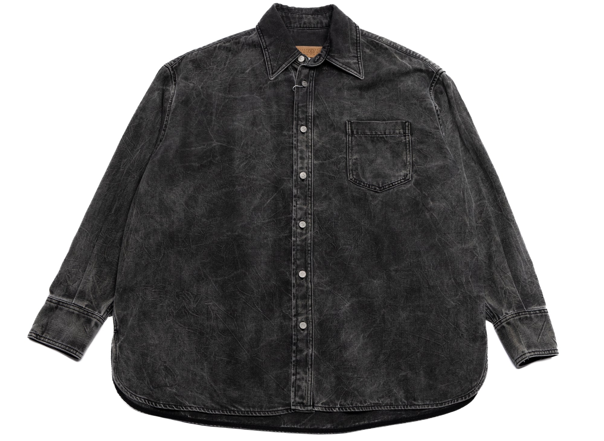 Maison Margiela MM6 Oversized Vintage Wash Button-Up