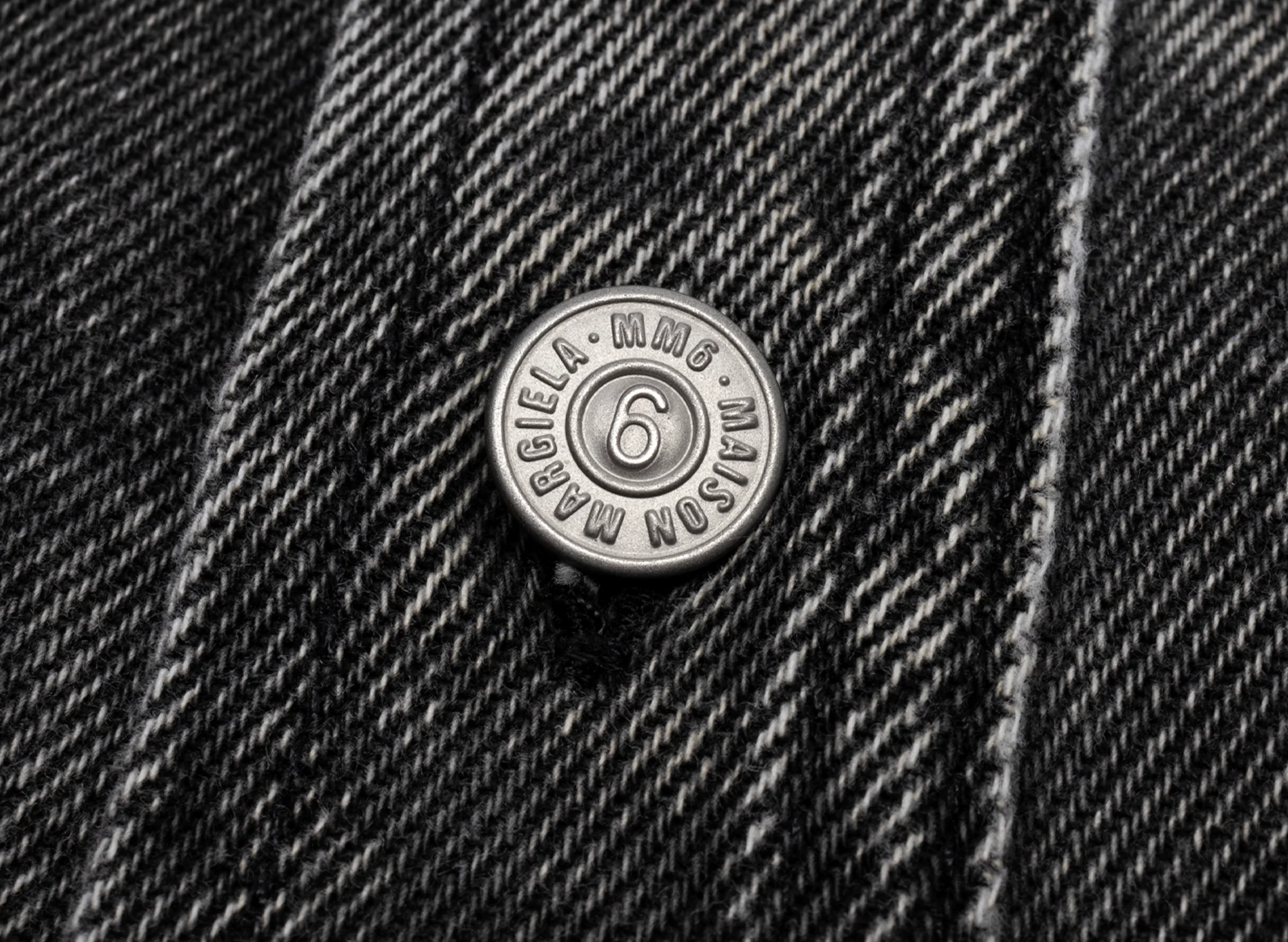 Maison Margiela MM6 Oversized Vintage Wash Button-Up - Image 2