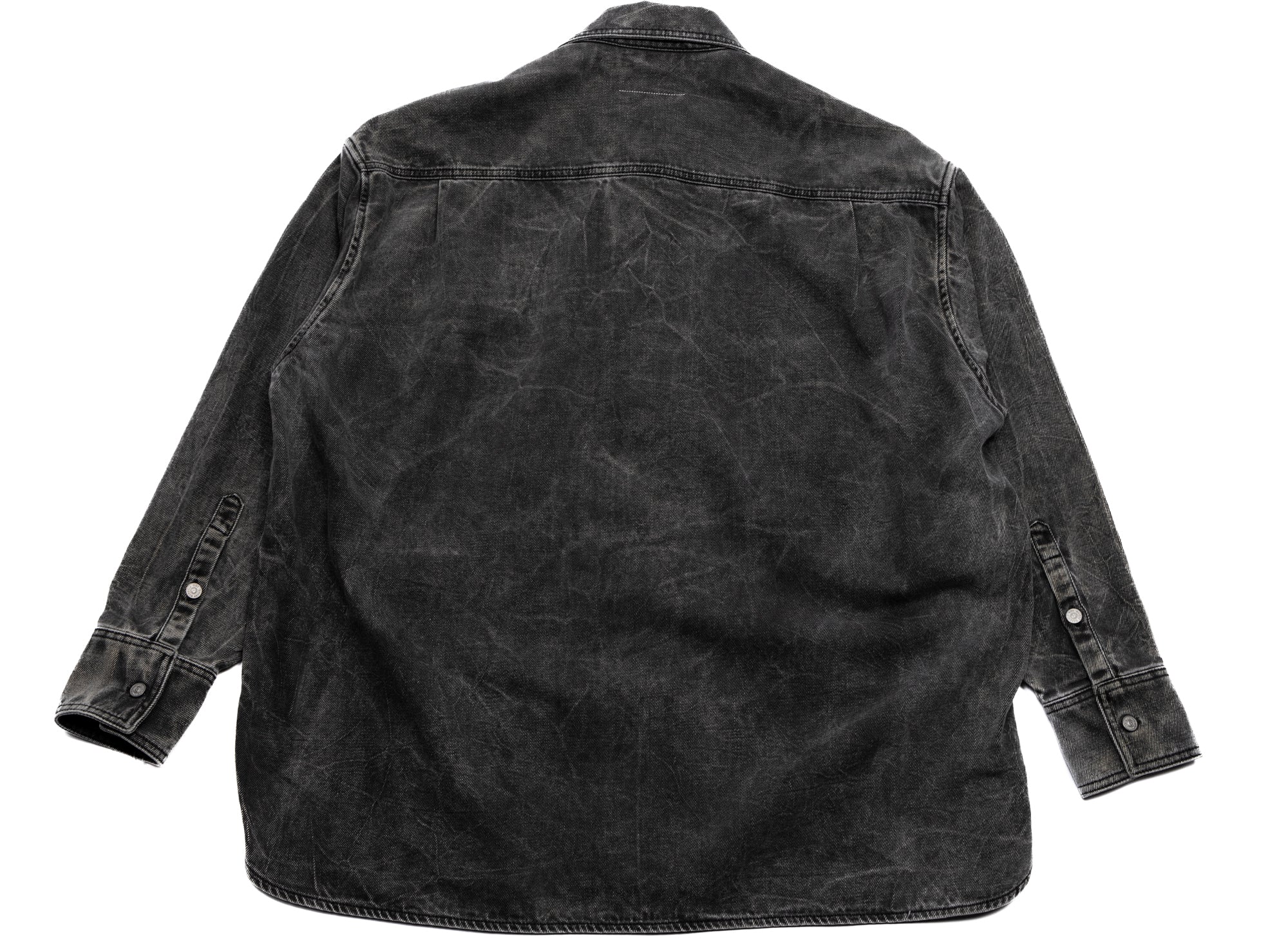 Maison Margiela MM6 Oversized Vintage Wash Button-Up - Image 3