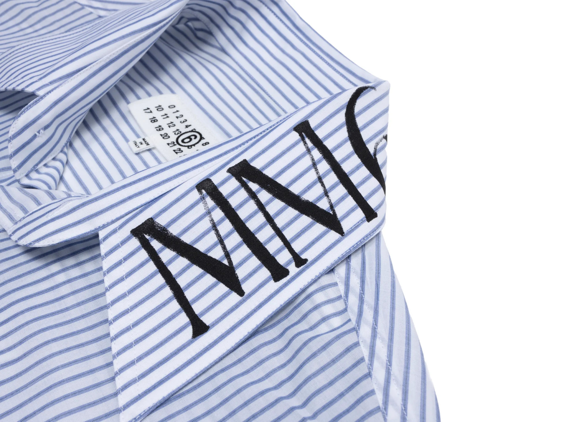 Maison Margiela MM6 Printed Button-Up Shirt - Image 2