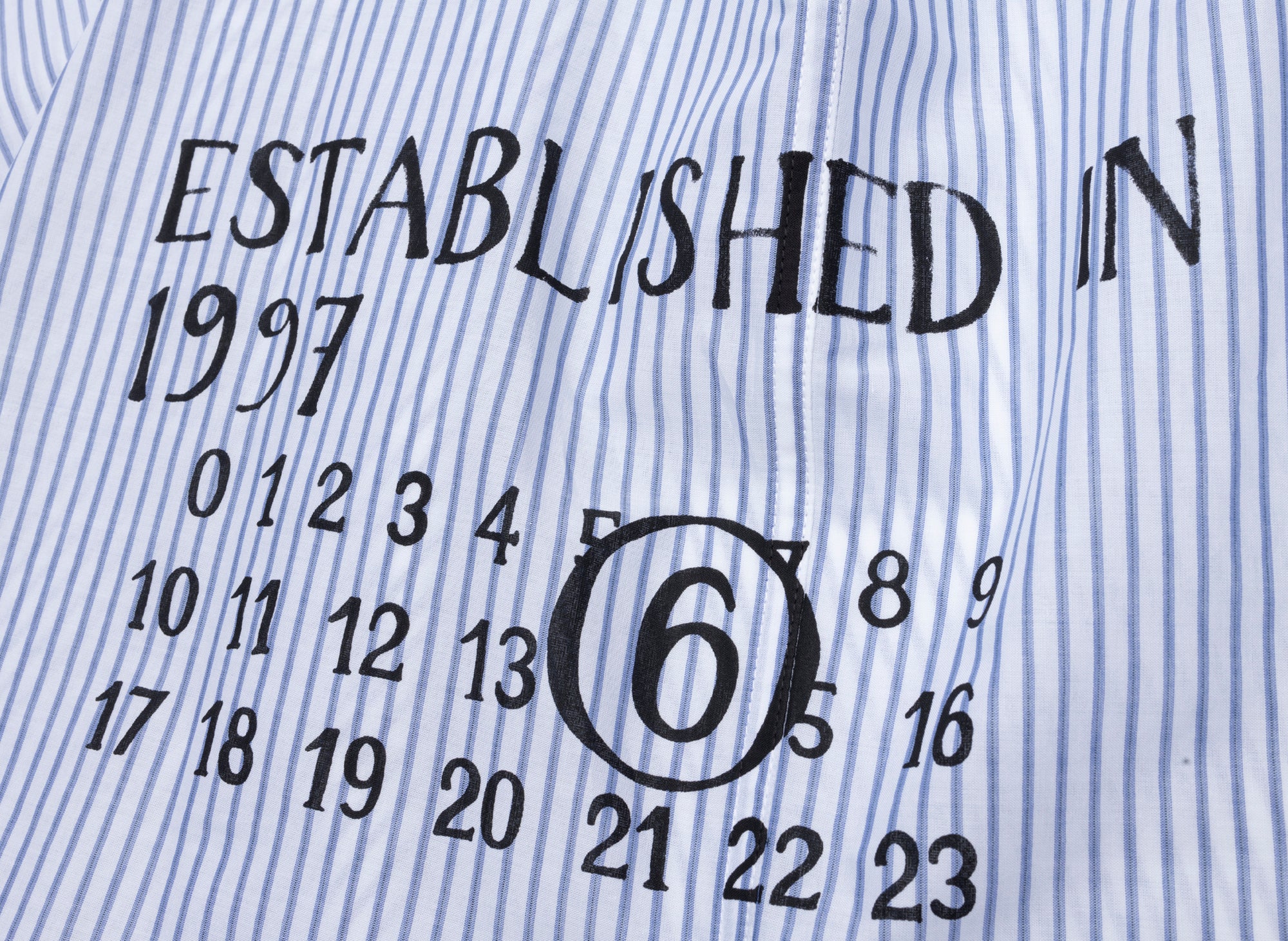 Maison Margiela MM6 Printed Button-Up Shirt - Image 3