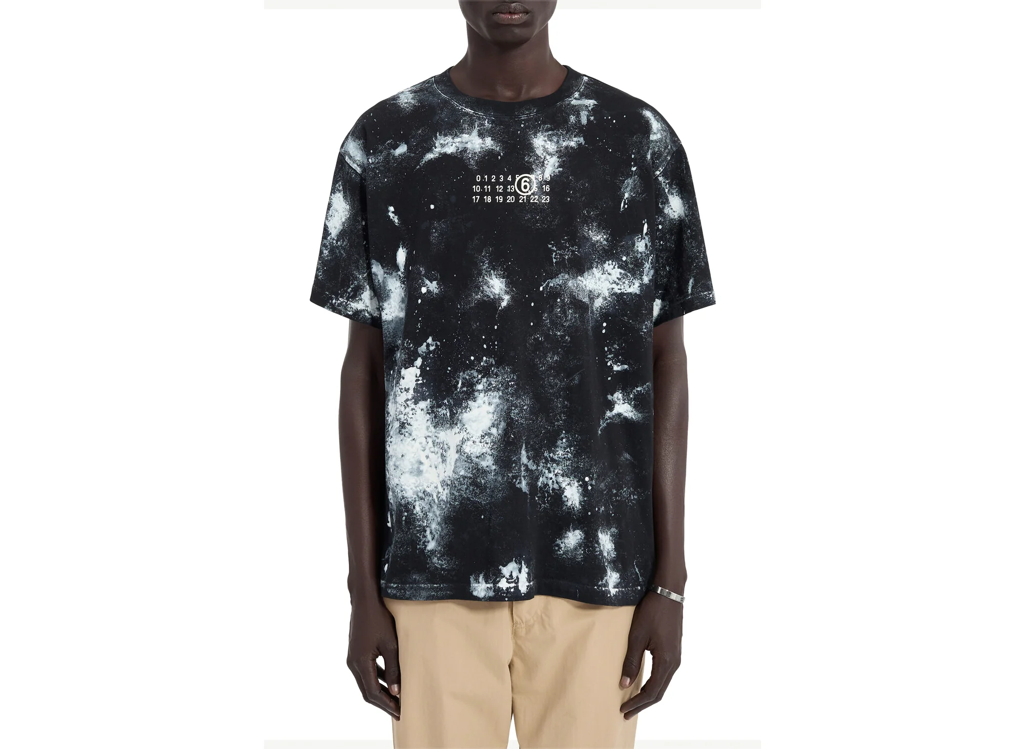Maison Margiela MM6 Painted T-Shirt - Image 4