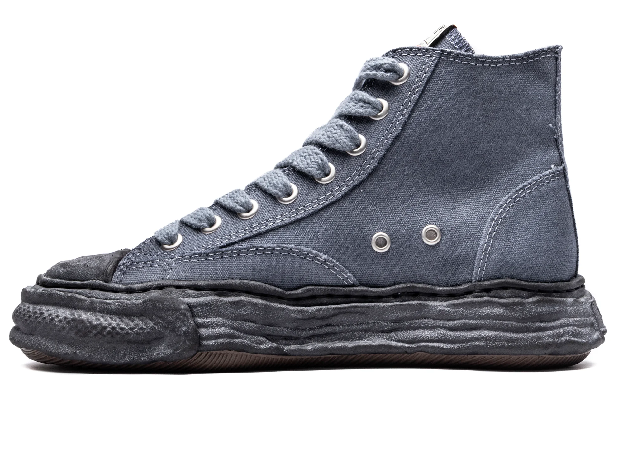 Maison Mihara Yasuhiro Peterson High in Black/Black - Image 3