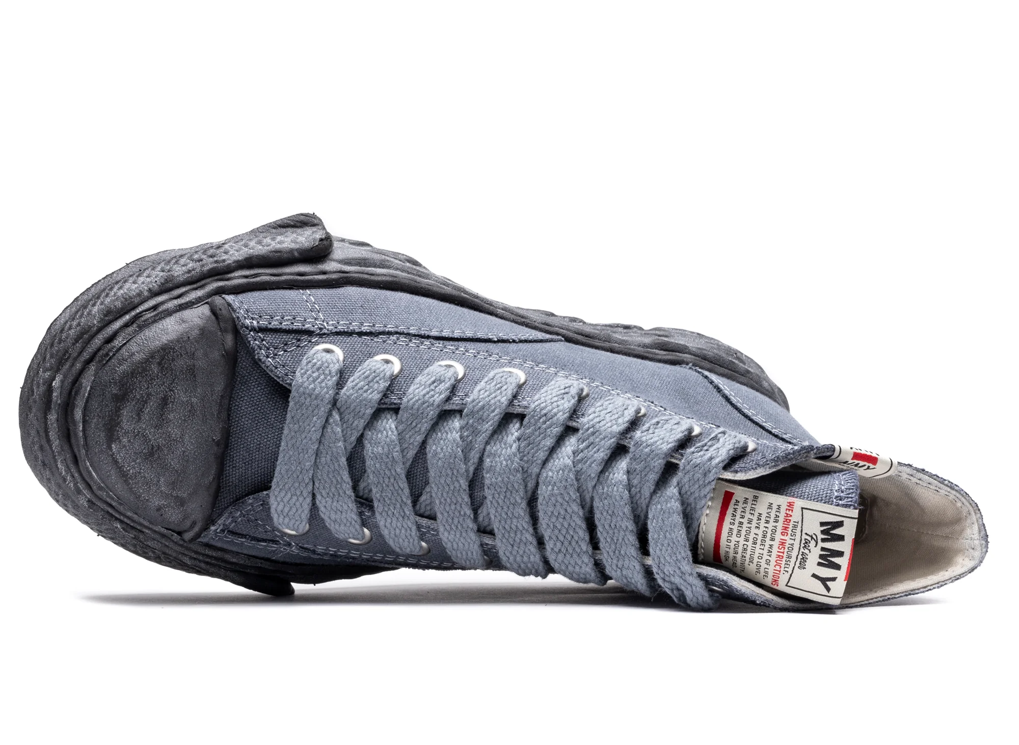 Maison Mihara Yasuhiro Peterson High in Black/Black - Image 4