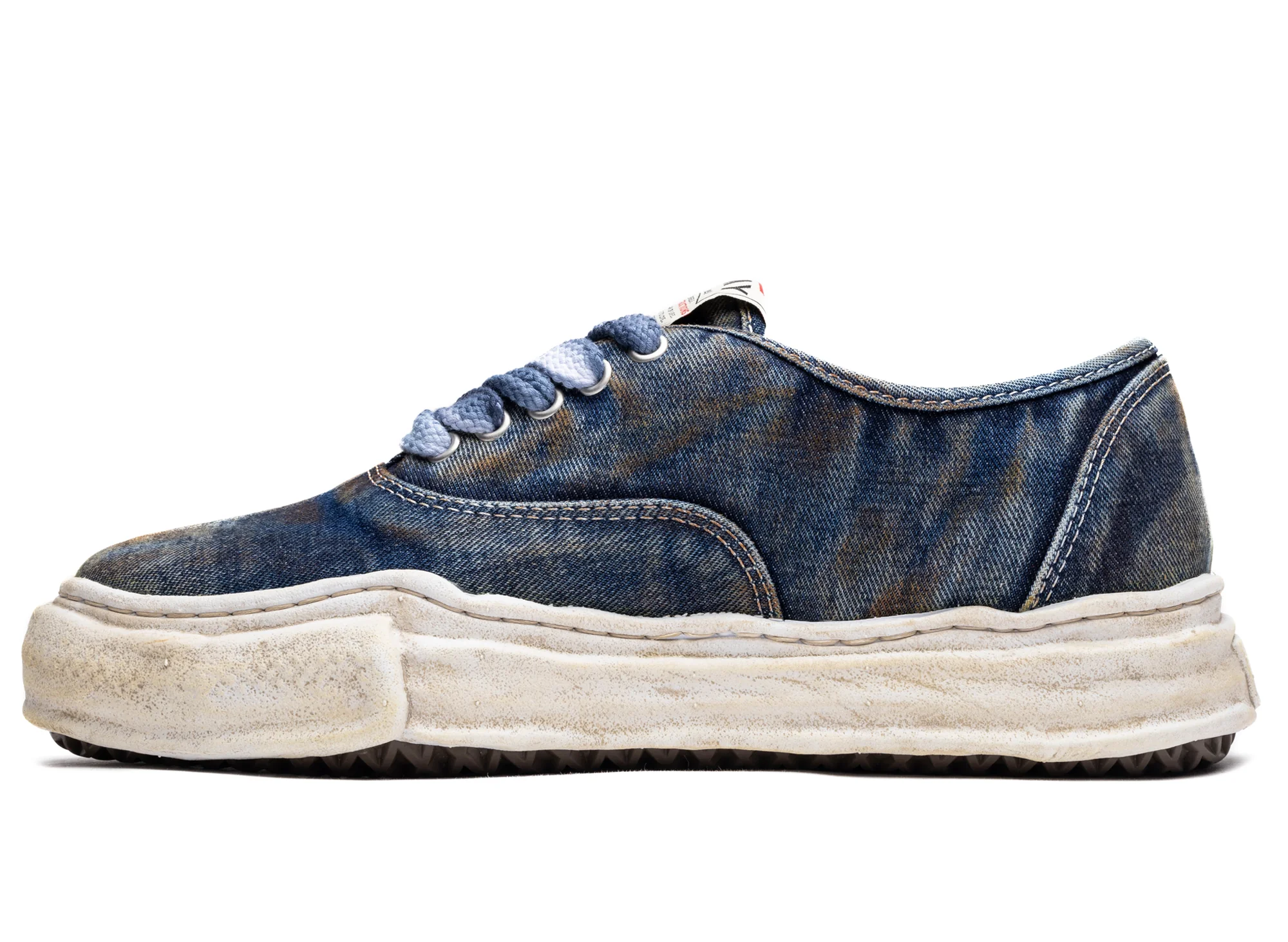 Maison Mihara Yasuhiro Denim Baker Low in Blue - Image 3