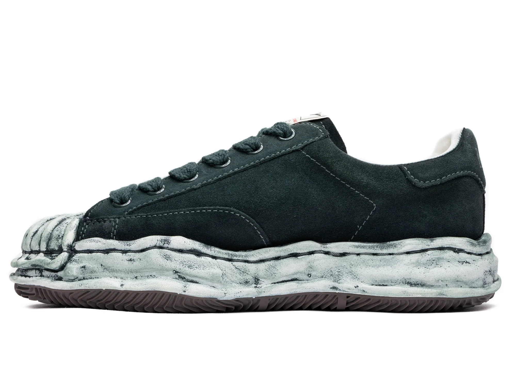 Maison Mihara Yasuhiro Blakey Low in Green - Image 3