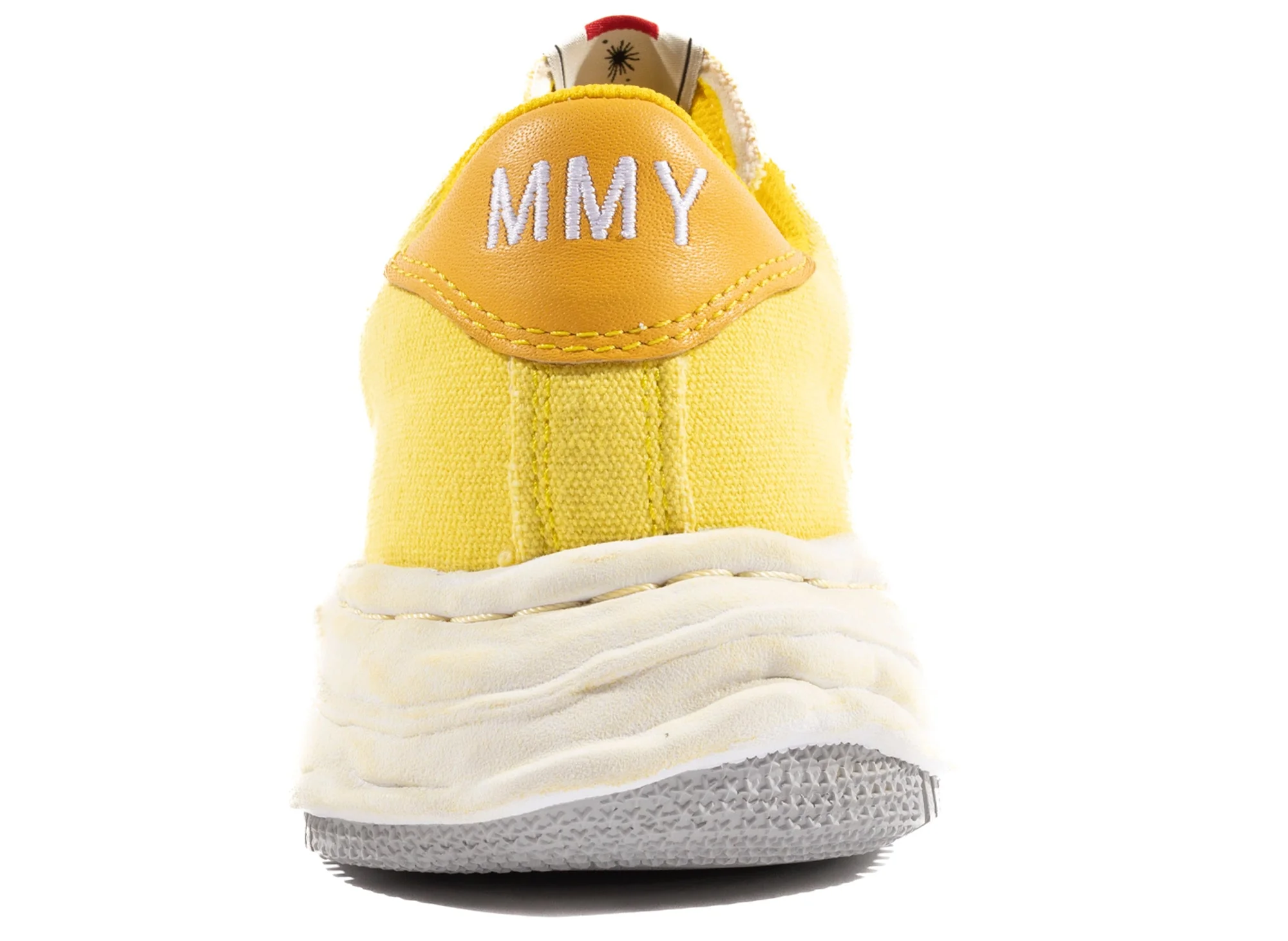 Maison Mihara Yasuhiro Canvas Wayne Low-Top Sneaker in Yellow - Image 2