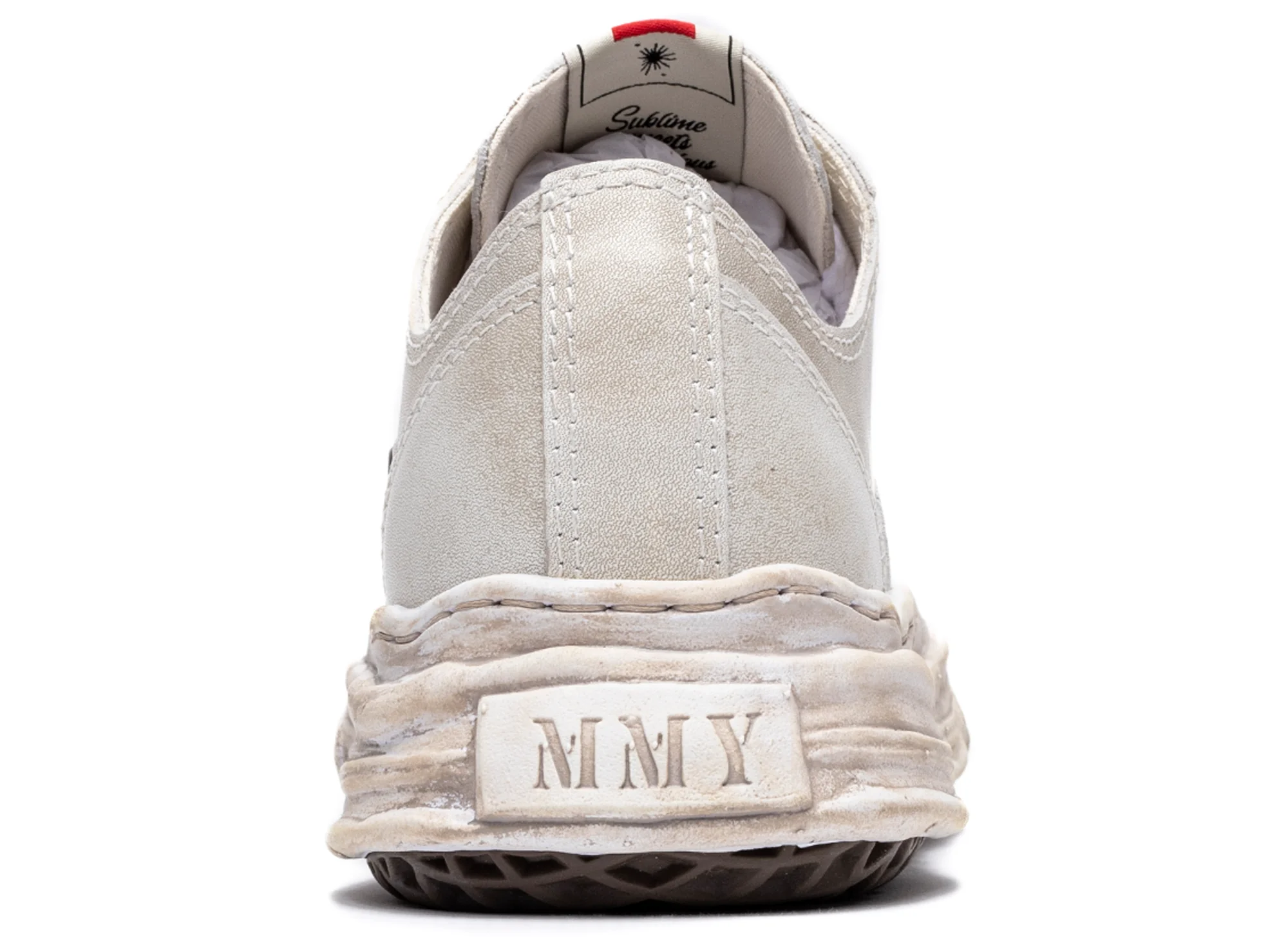Maison Mihara Yasuhiro Hank Low in White - Image 2