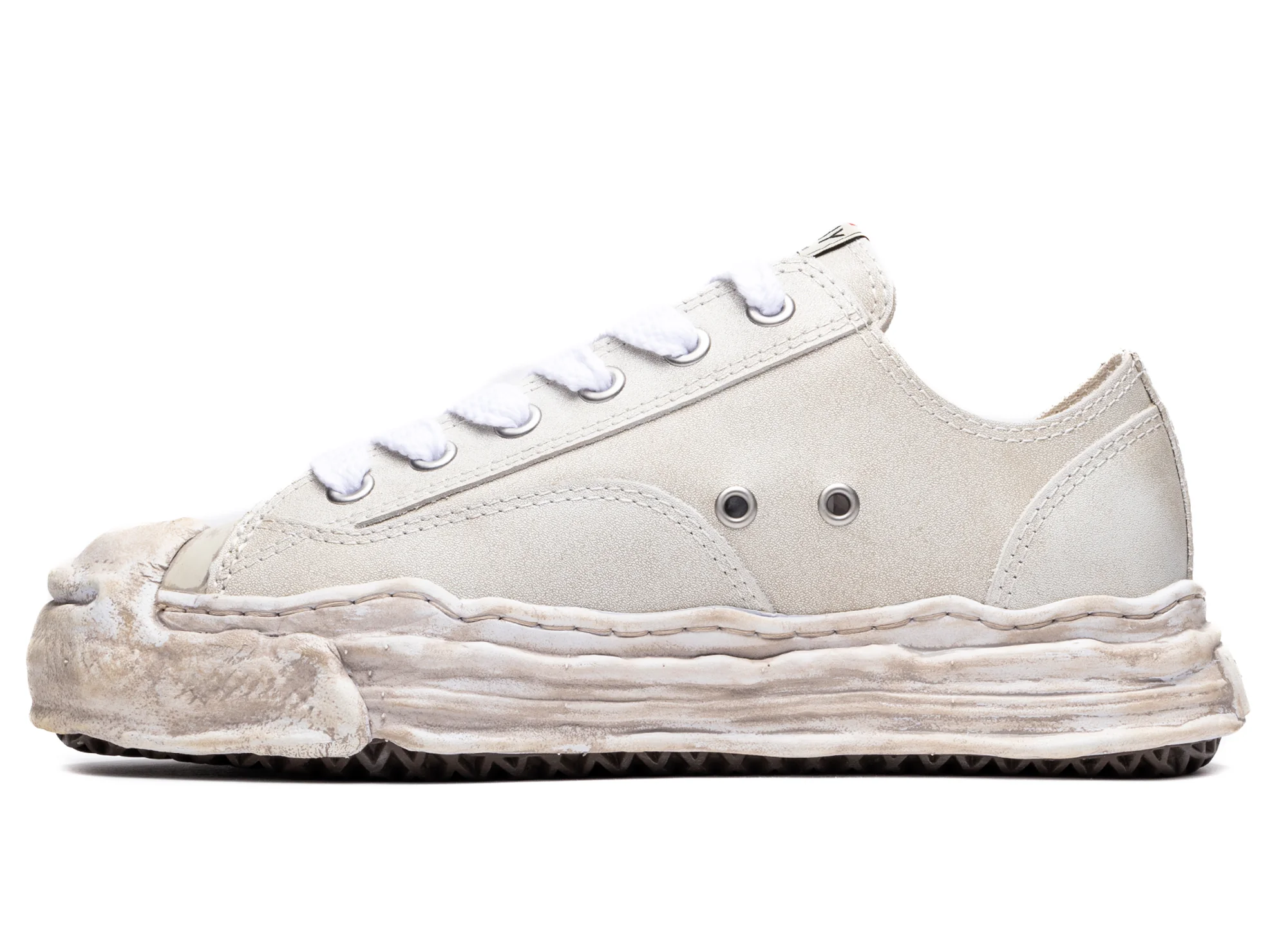 Maison Mihara Yasuhiro Hank Low in White - Image 3