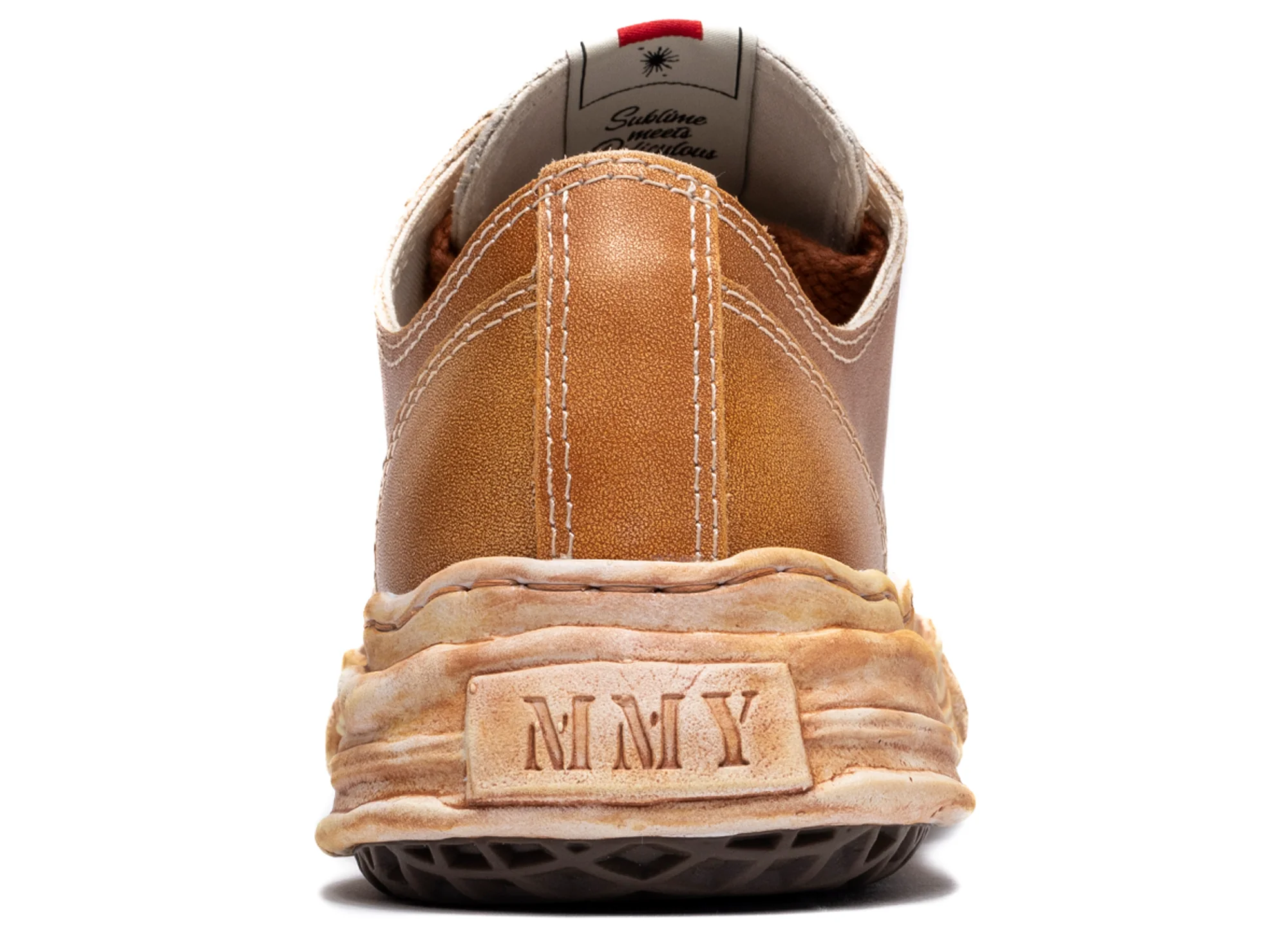 Maison Mihara Yasuhiro Hank Low in Brown - Image 2