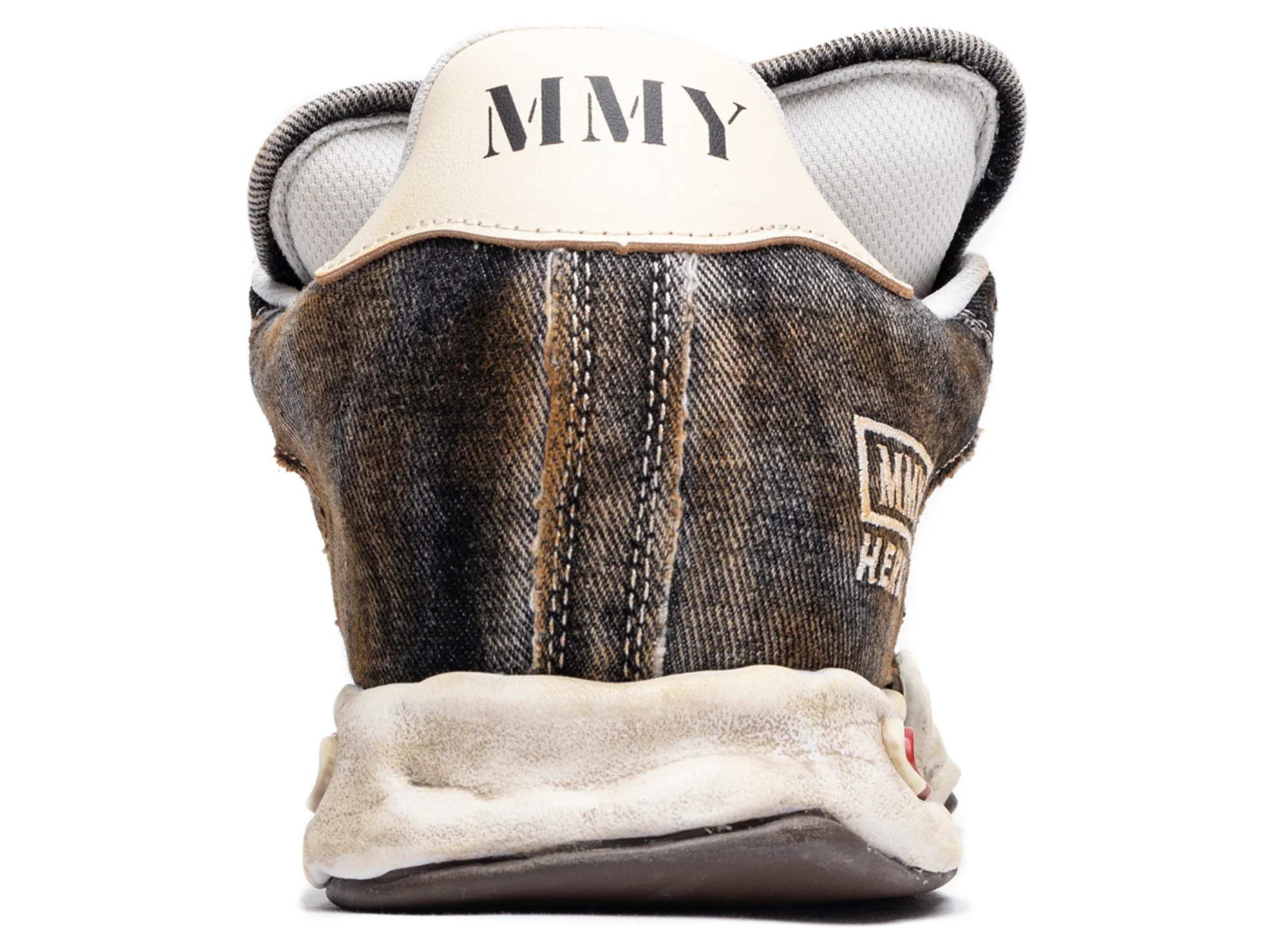 Maison Mihara Yasuhiro Denim Herbie Puffer in Black - Image 2