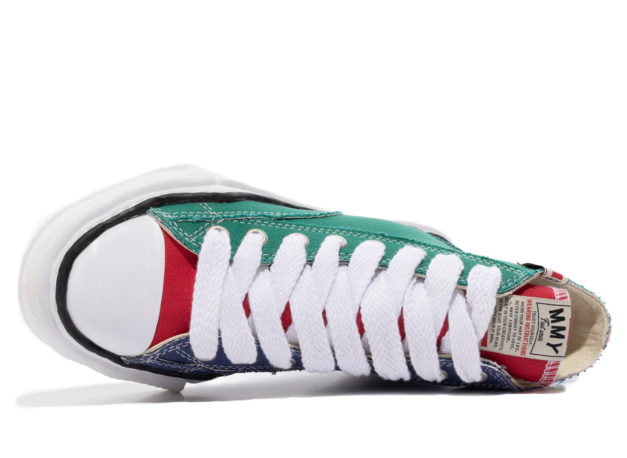 Maison Mihara Yasuhiro High Top Lace Up Sneaker 'Multi-Color' - Image 4