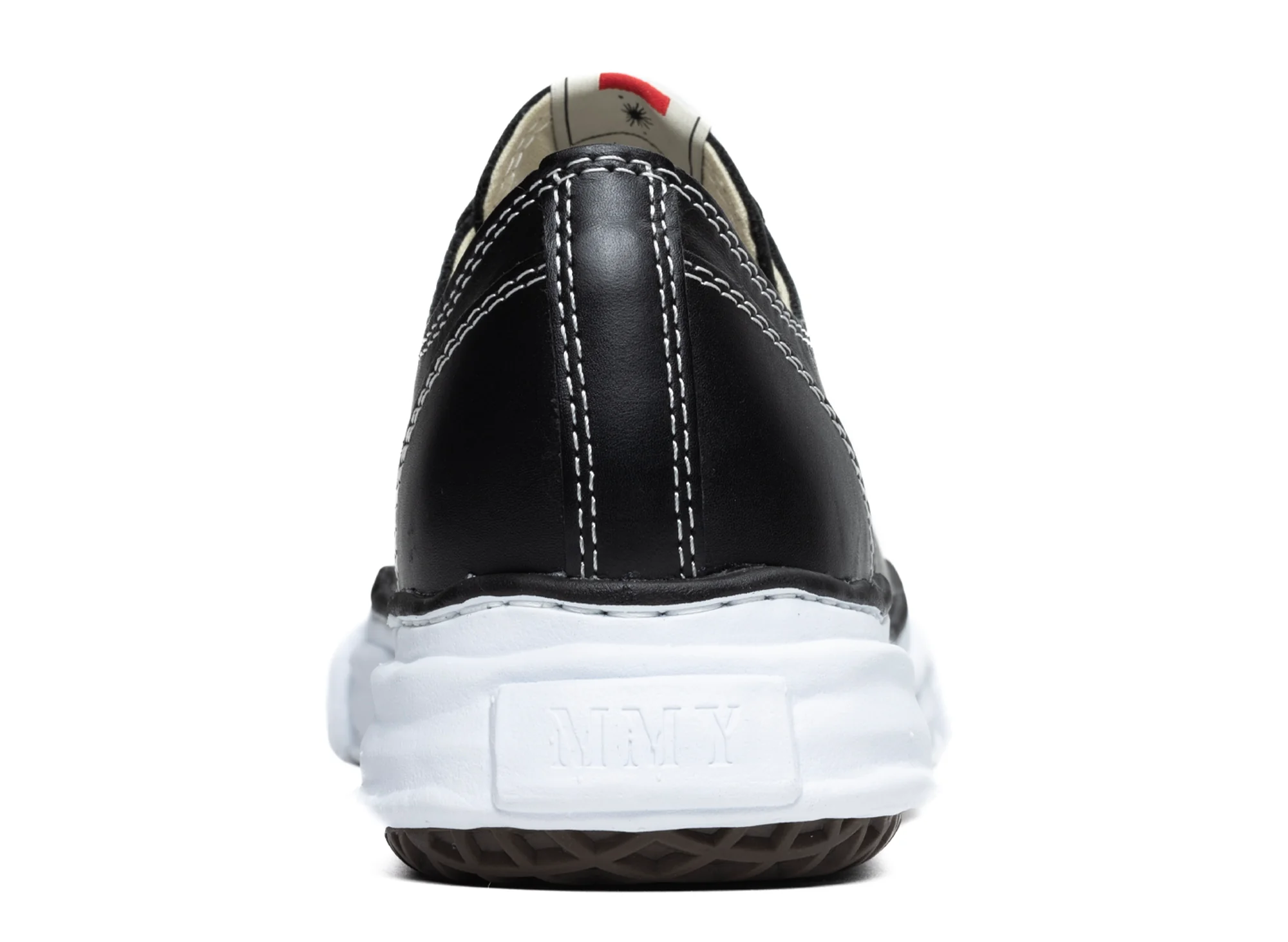 Maison Mihara Yasuhiro Low Top Lace Up Sneaker in Black - Image 2