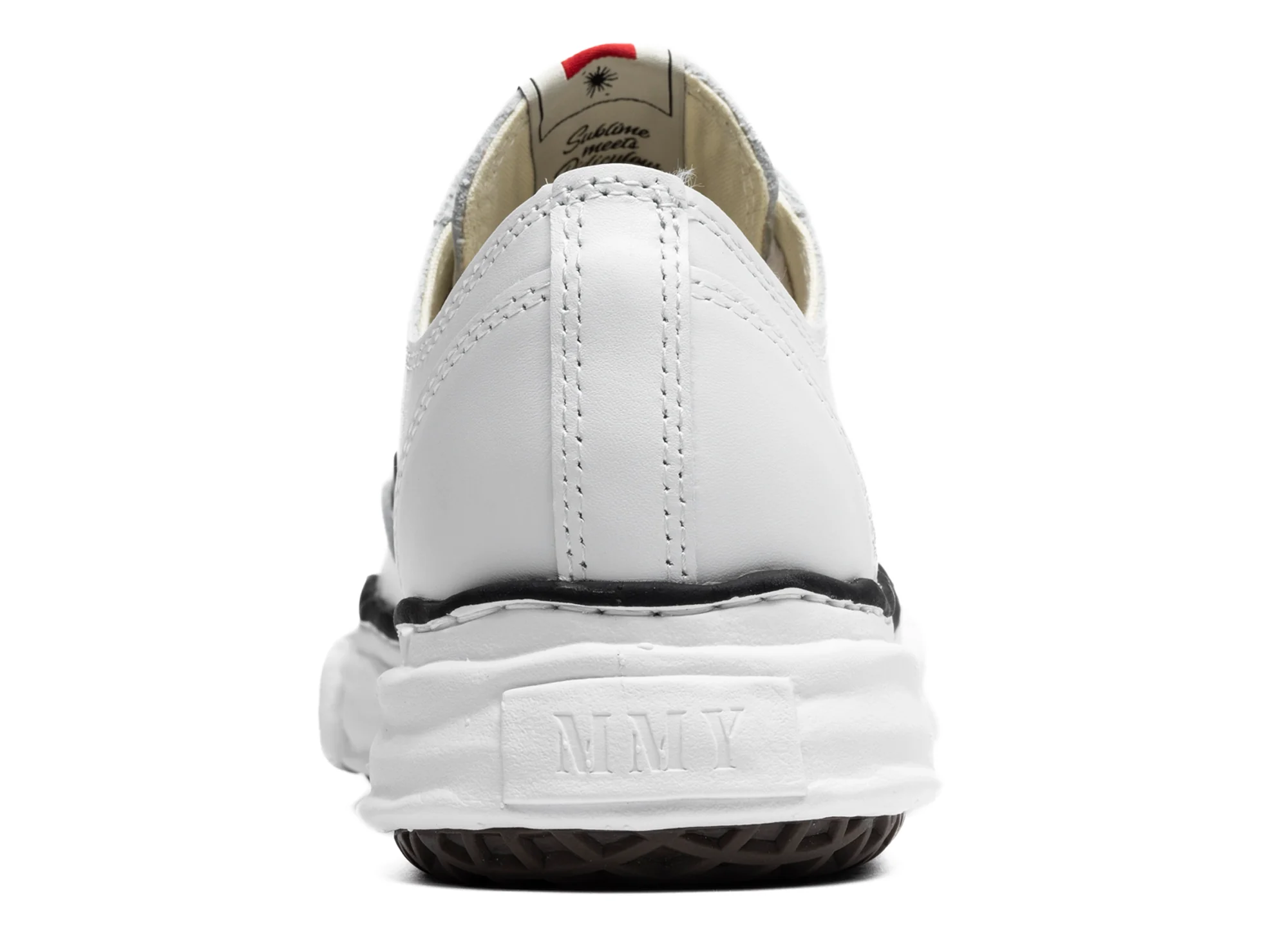 Maison Mihara Yasuhiro Low Top Lace Up Sneaker in White - Image 2