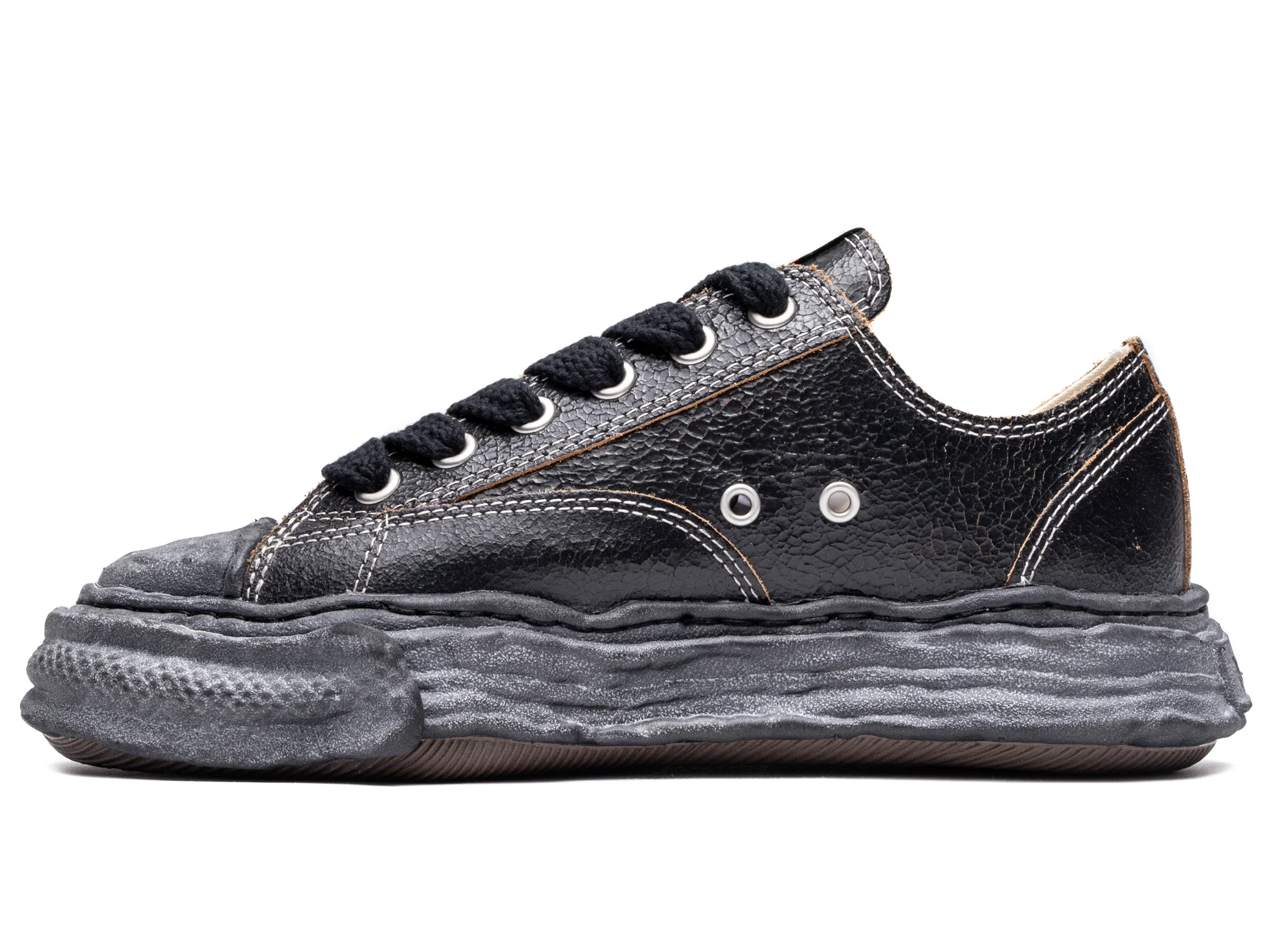 Maison Mihara Yasuhiro Peterson 23 Low in Black - Image 3