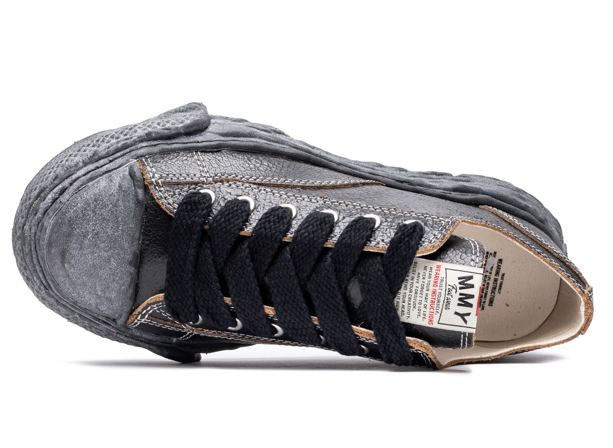 Maison Mihara Yasuhiro Peterson 23 Low in Black - Image 4