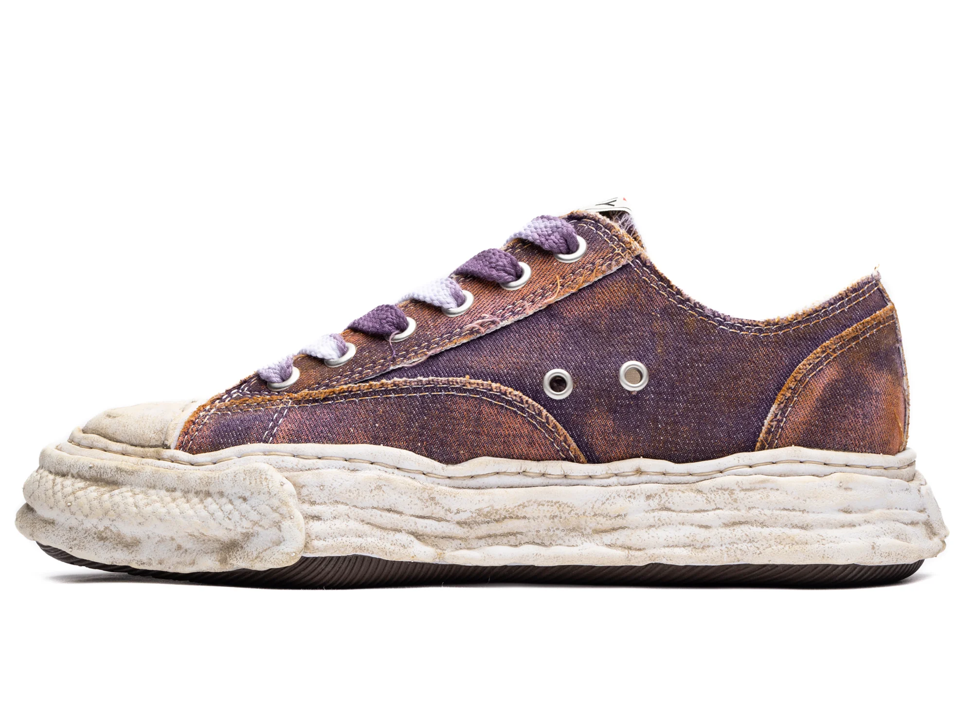 Maison Mihara Yasuhiro Denim Peterson Low in Purple - Image 3
