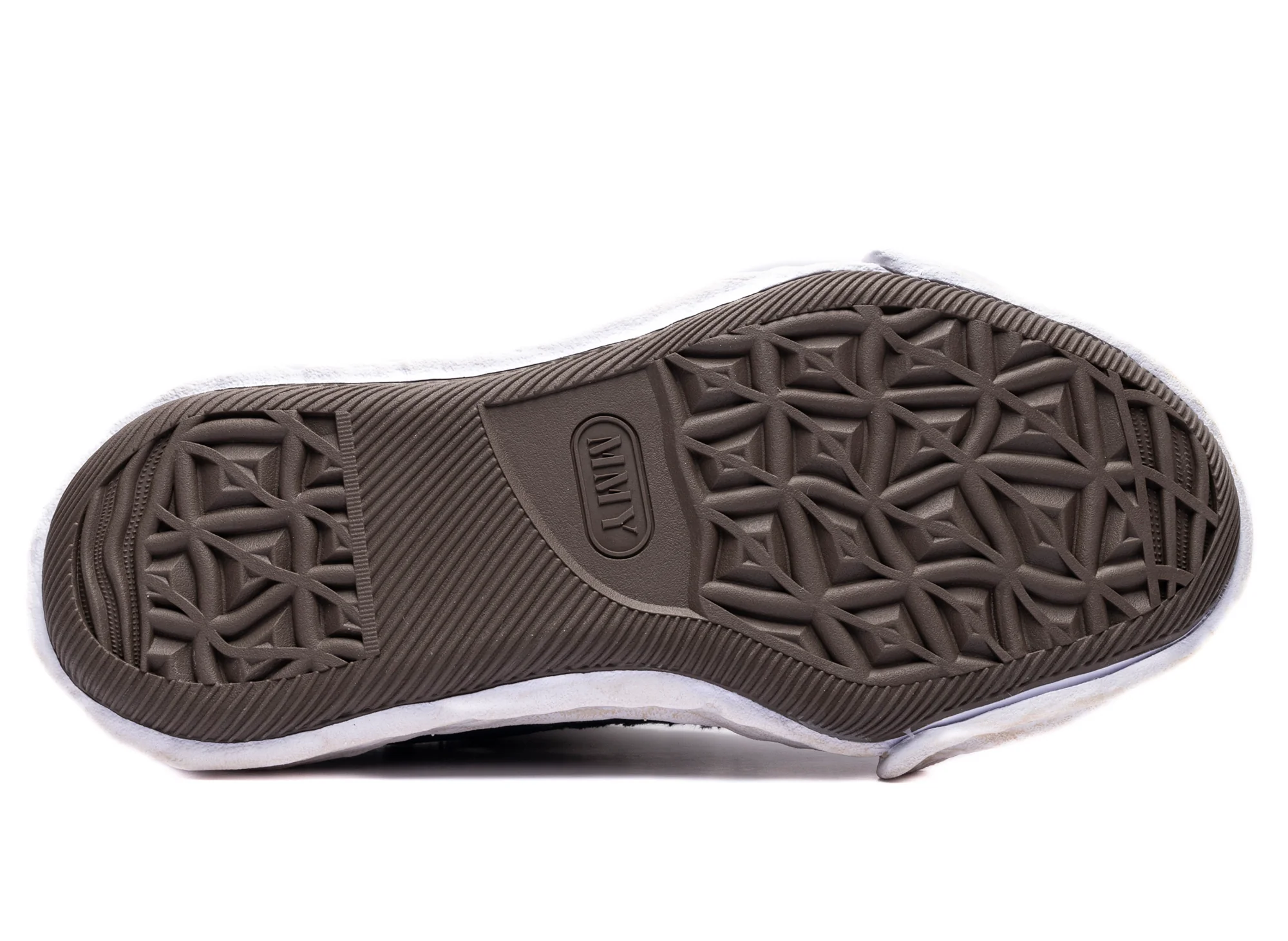 Maison Mihara Yasuhiro "PETERSON23" OG Sole Ripped Overdye Canvas in Black - Image 5