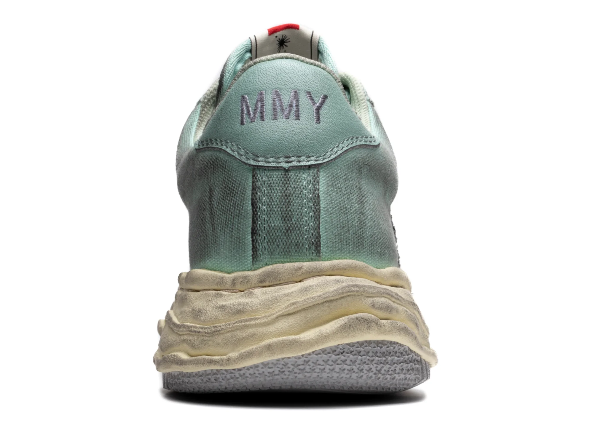 Maison Mihara Yasuhiro Wayne Low Distress in Green - Image 2
