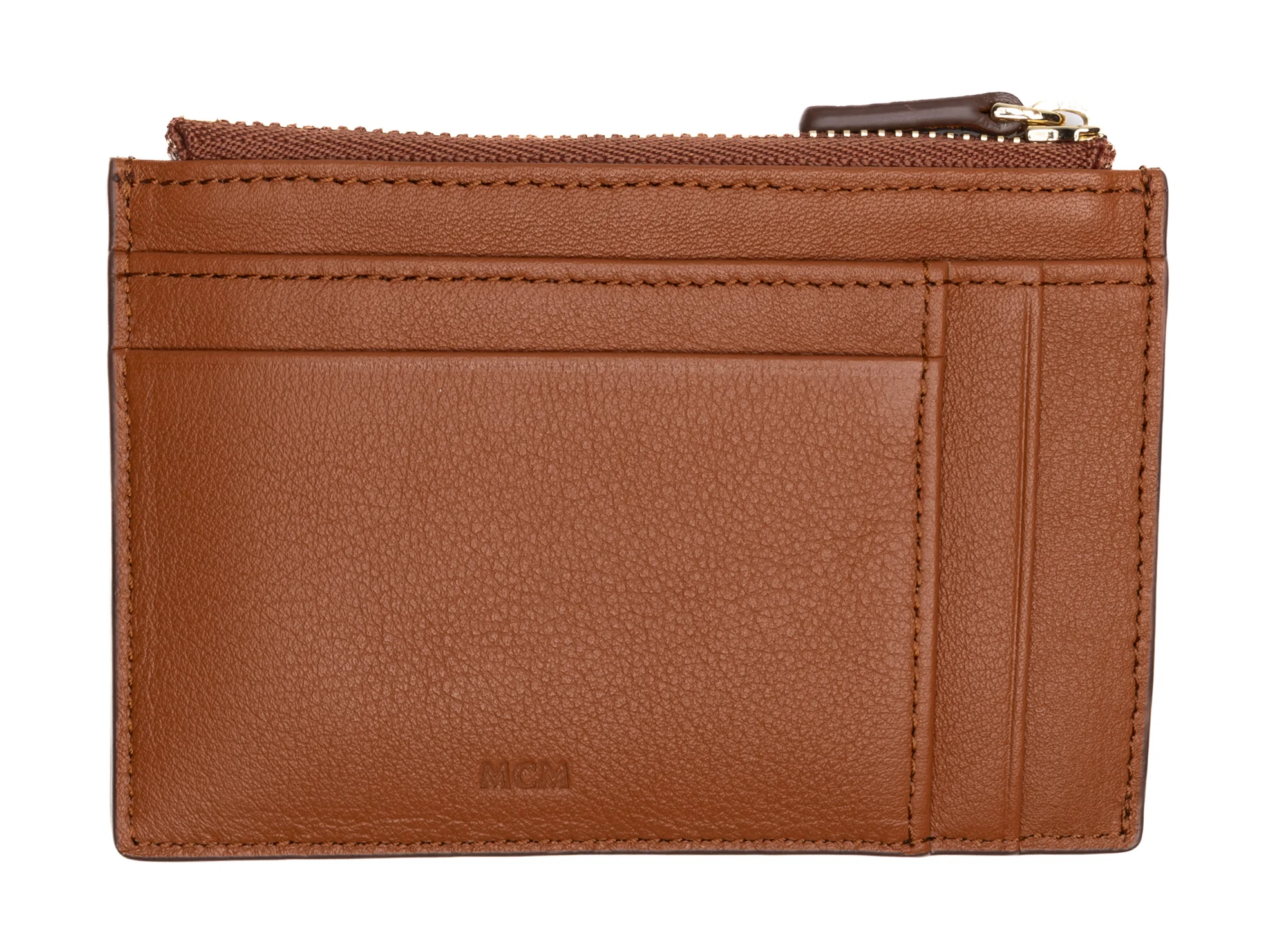 MCM Aren EB MN Leather Card Case - Image 2