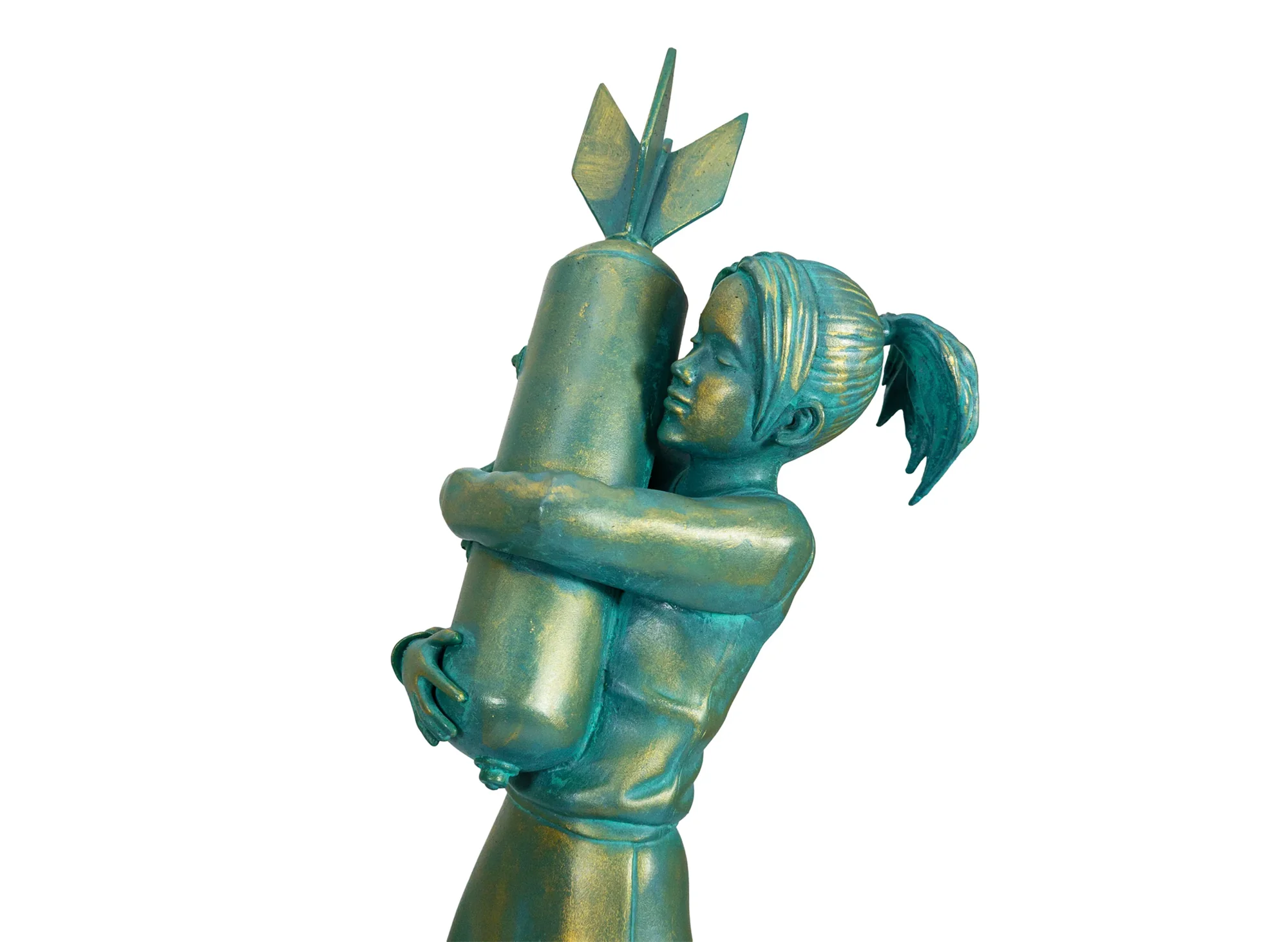 Medicom Toy Bomb Hugger Bronze Statue #2 - Image 4