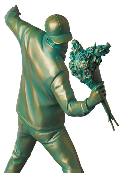 Medicom Toy Flower Bomber Bronze Statue #3 BE@RBRICK - Image 2