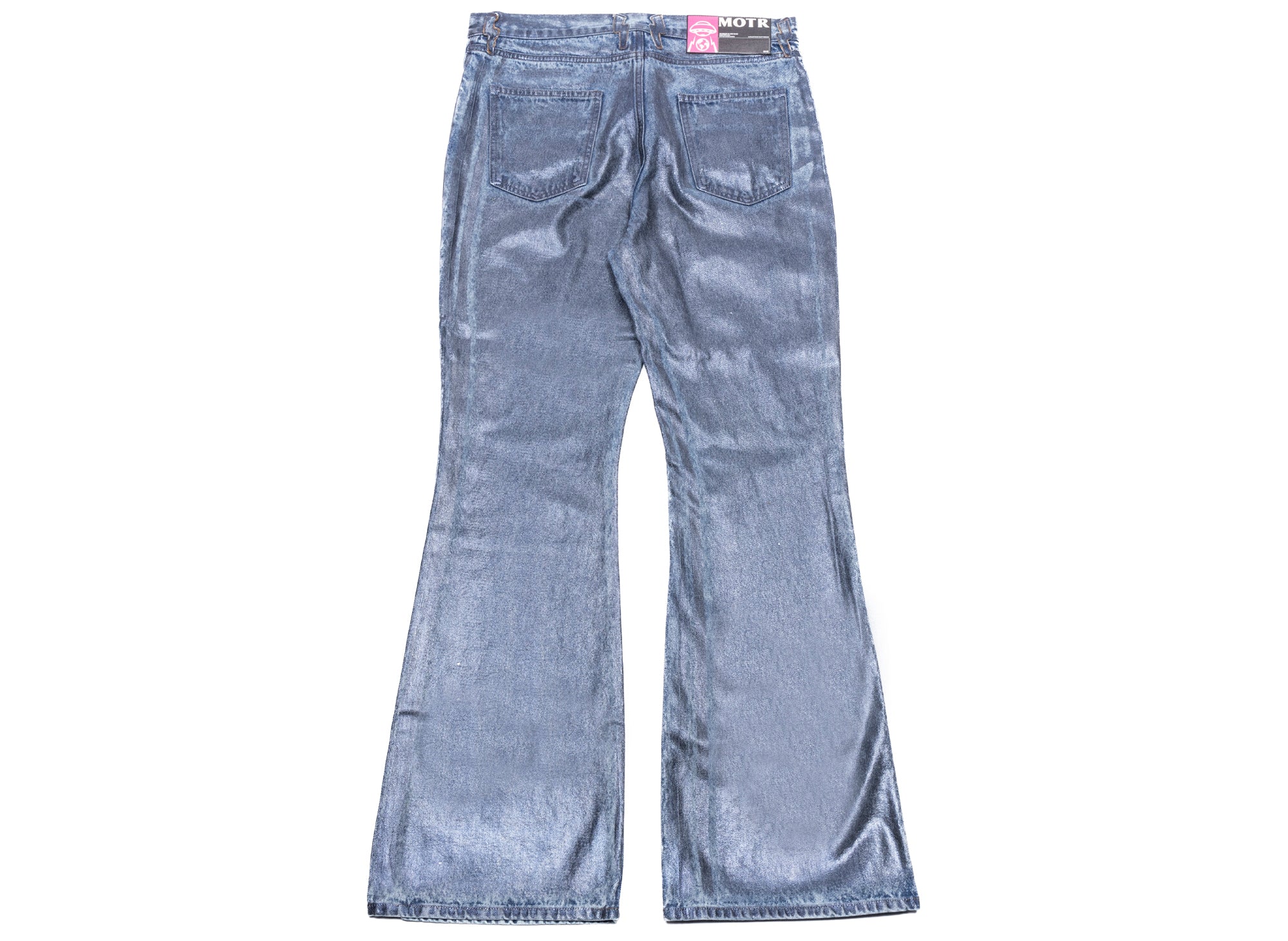 Members of the Rage Denim Waxed Flare Jeans - Image 2
