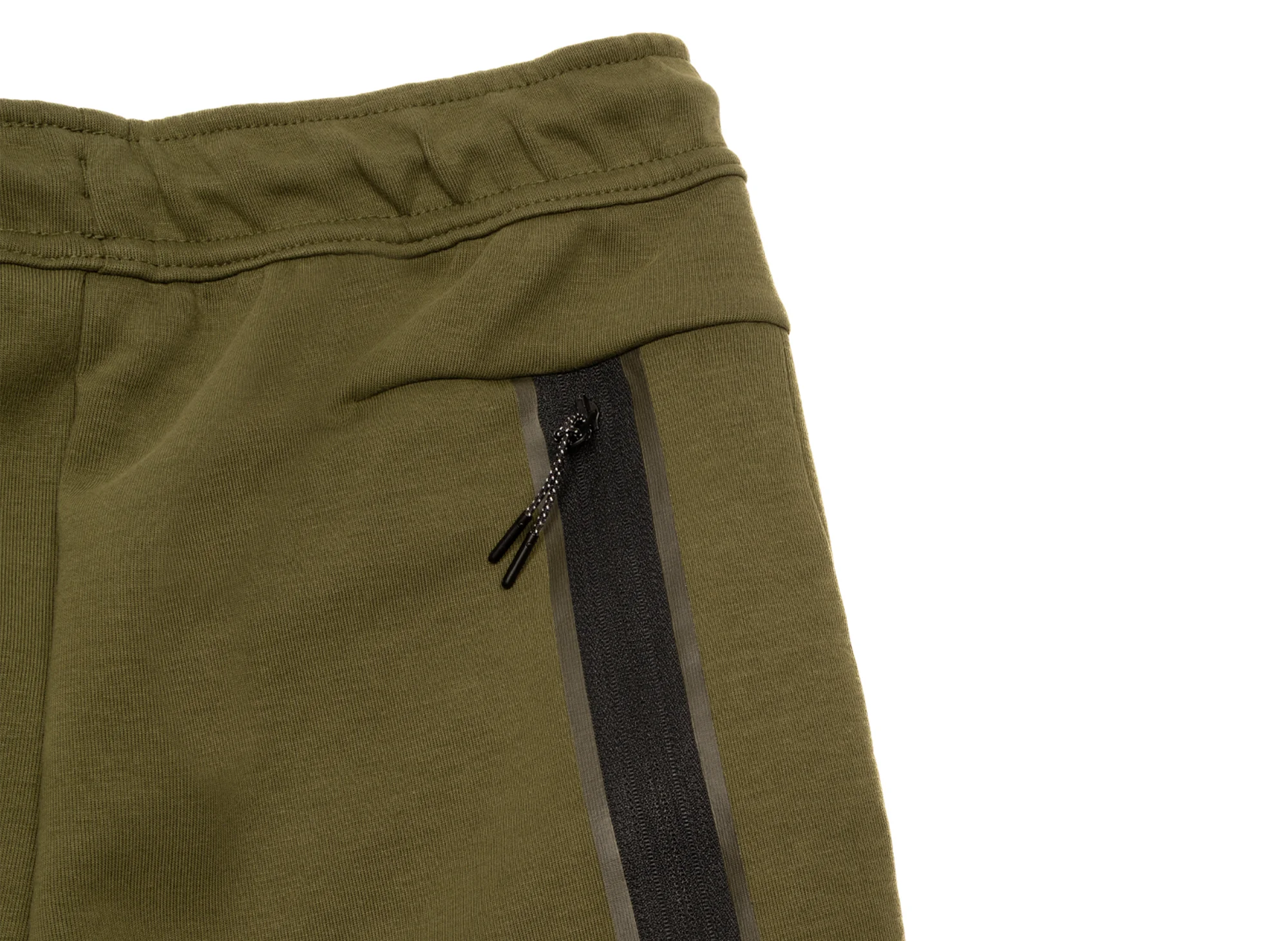 Men's Nike Tech Fleece Joggers in Green - Image 2