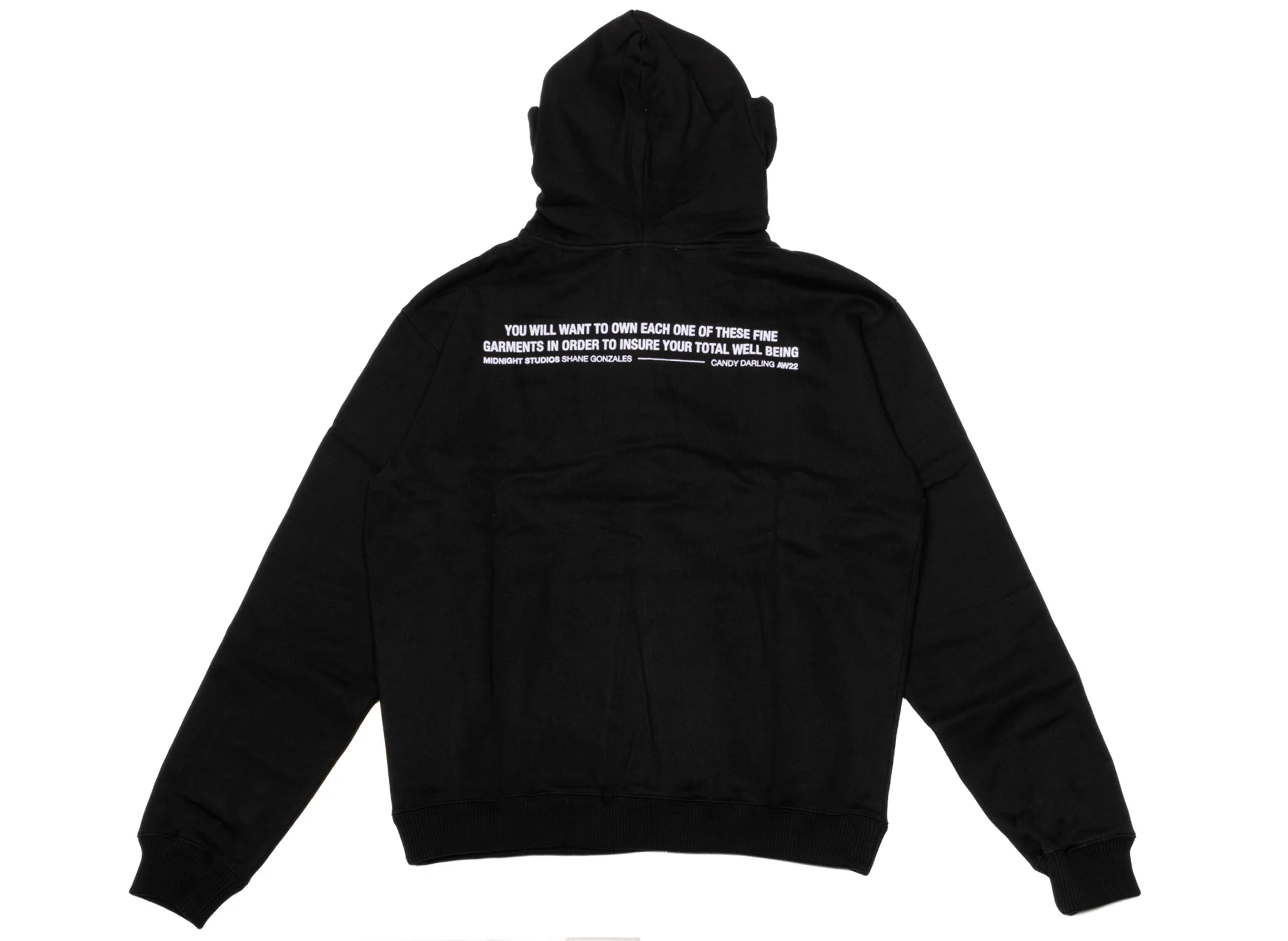 Midnight Studios Micro Hooded Sweatshirt - Image 2