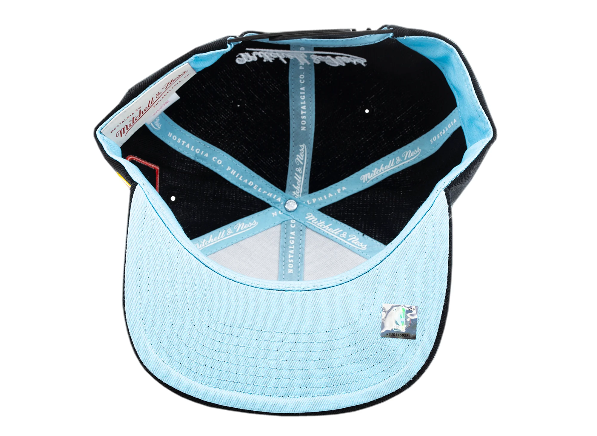 Mitchell & Ness Blue Under Finals Snapback HWC Houston Rockets - Image 3