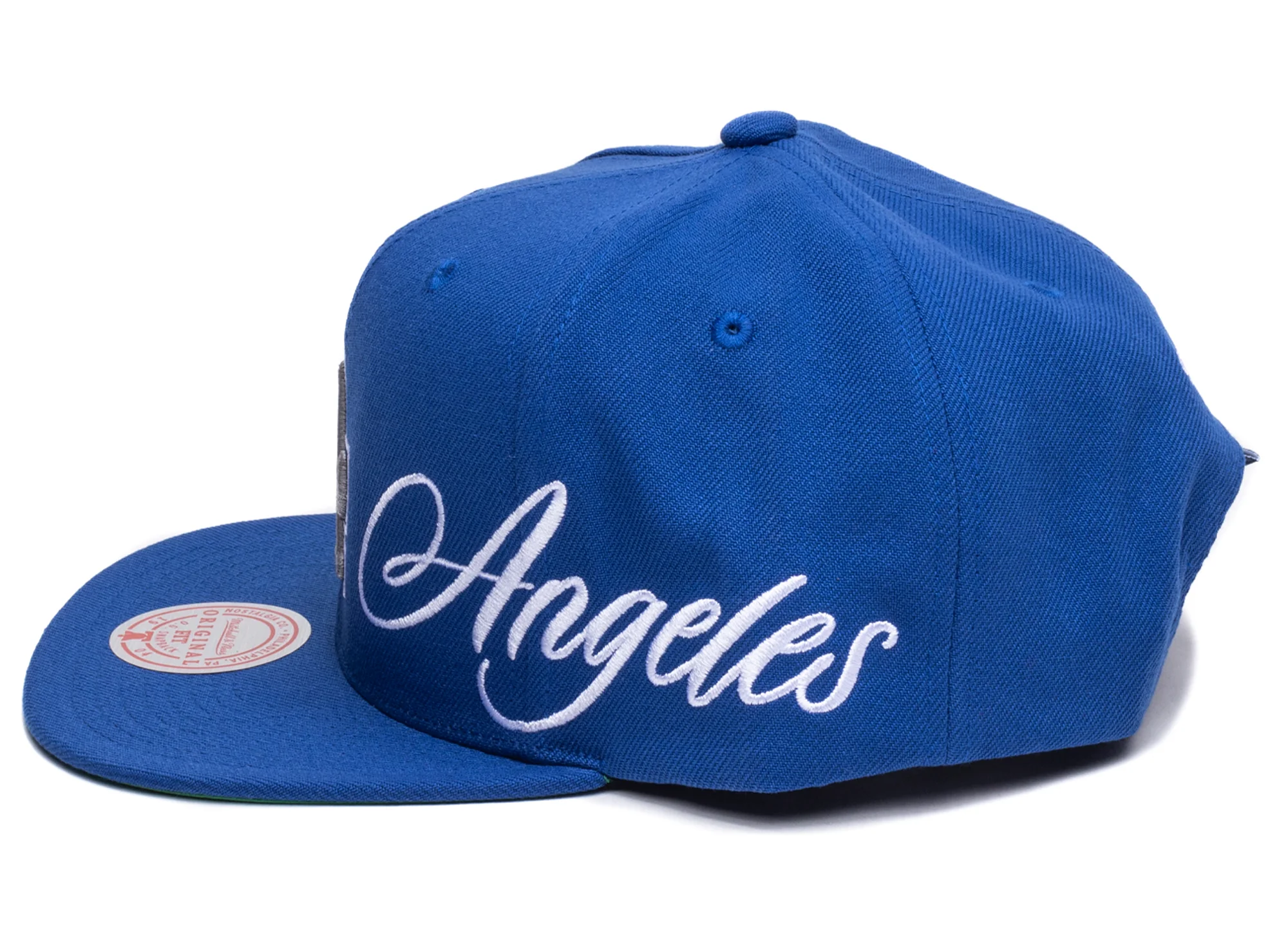Mitchell & Ness Just Don Lux Script Dodgers Snapback Hat - Image 4