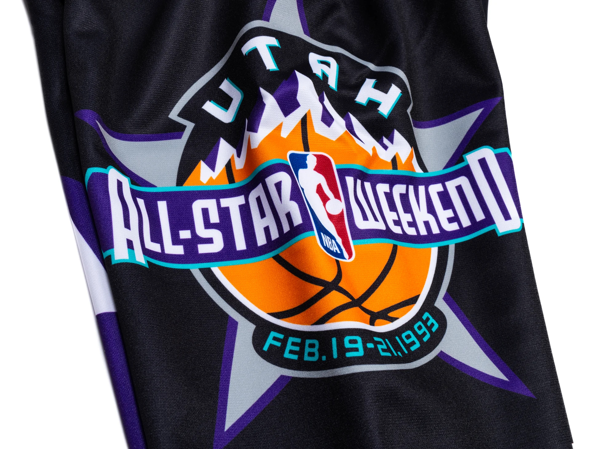 Mitchell & Ness Just Don Utah Jazz All-Star 1993 Warm Up Pants - Image 5