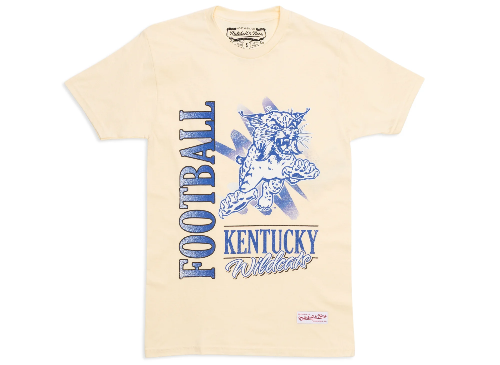 Mitchell & Ness Kentucky Wildcats NCAA Retro Brush Tee