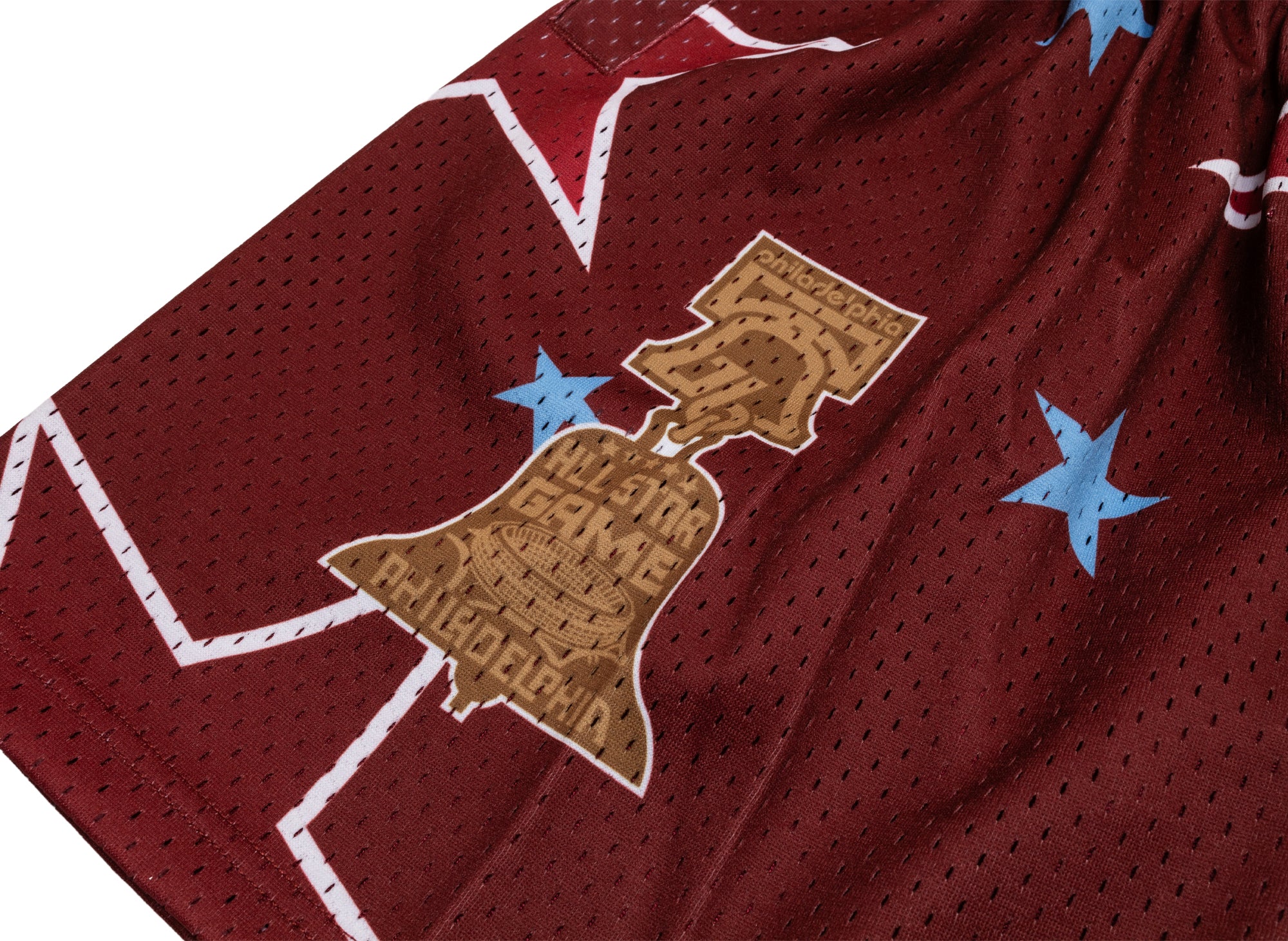 Mitchell & Ness MLB All-Star 7IN Mesh Shorts Philadelphia Phillies 1976 - Image 3