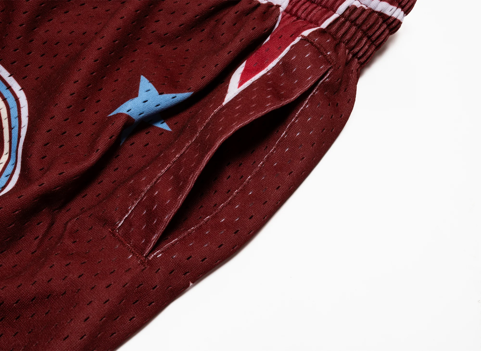 Mitchell & Ness MLB All-Star 7IN Mesh Shorts Philadelphia Phillies 1976 - Image 5