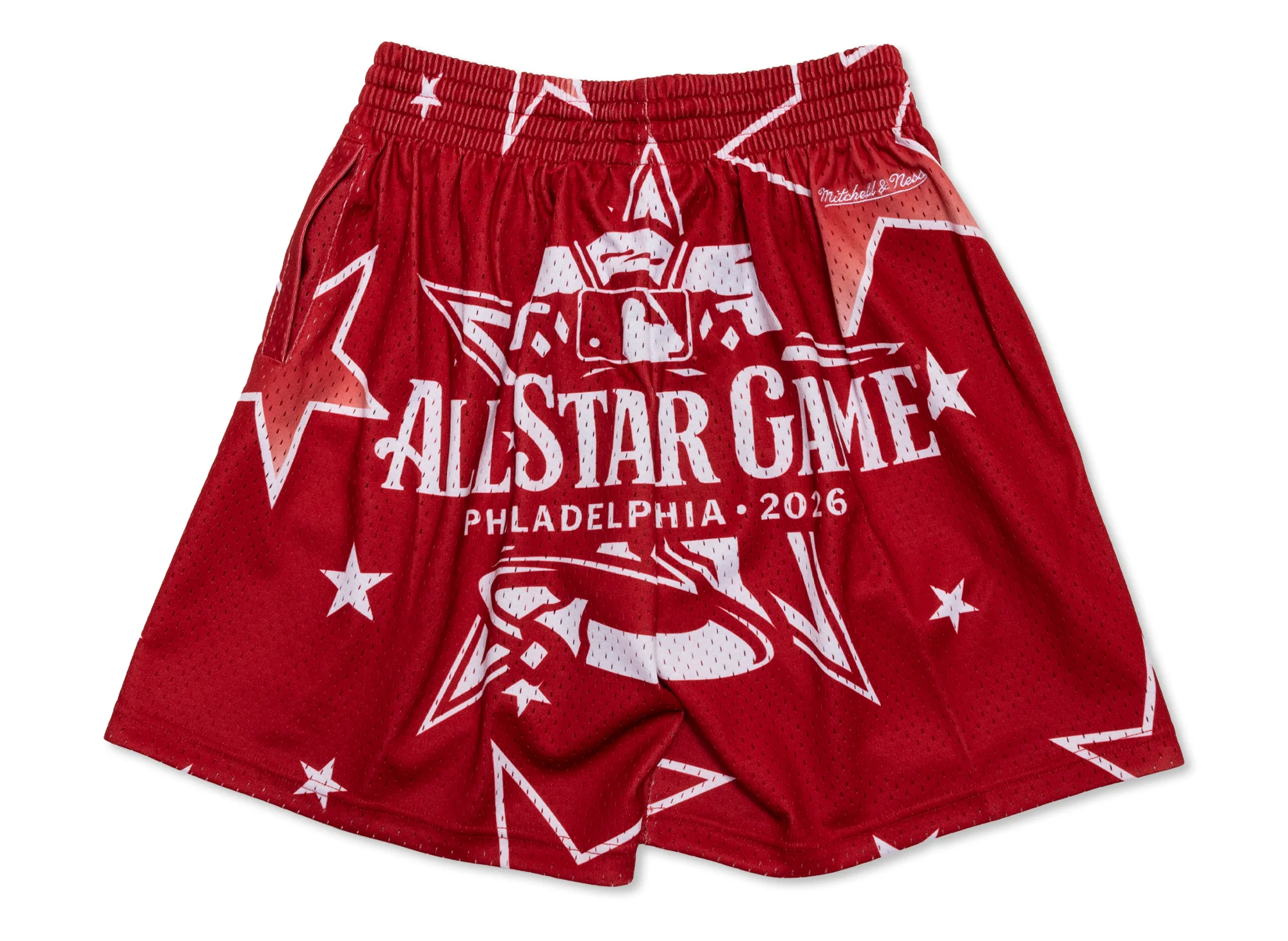 Mitchell & Ness MLB All-Star 7IN Mesh Shorts Philadelphia 2026 - Image 2