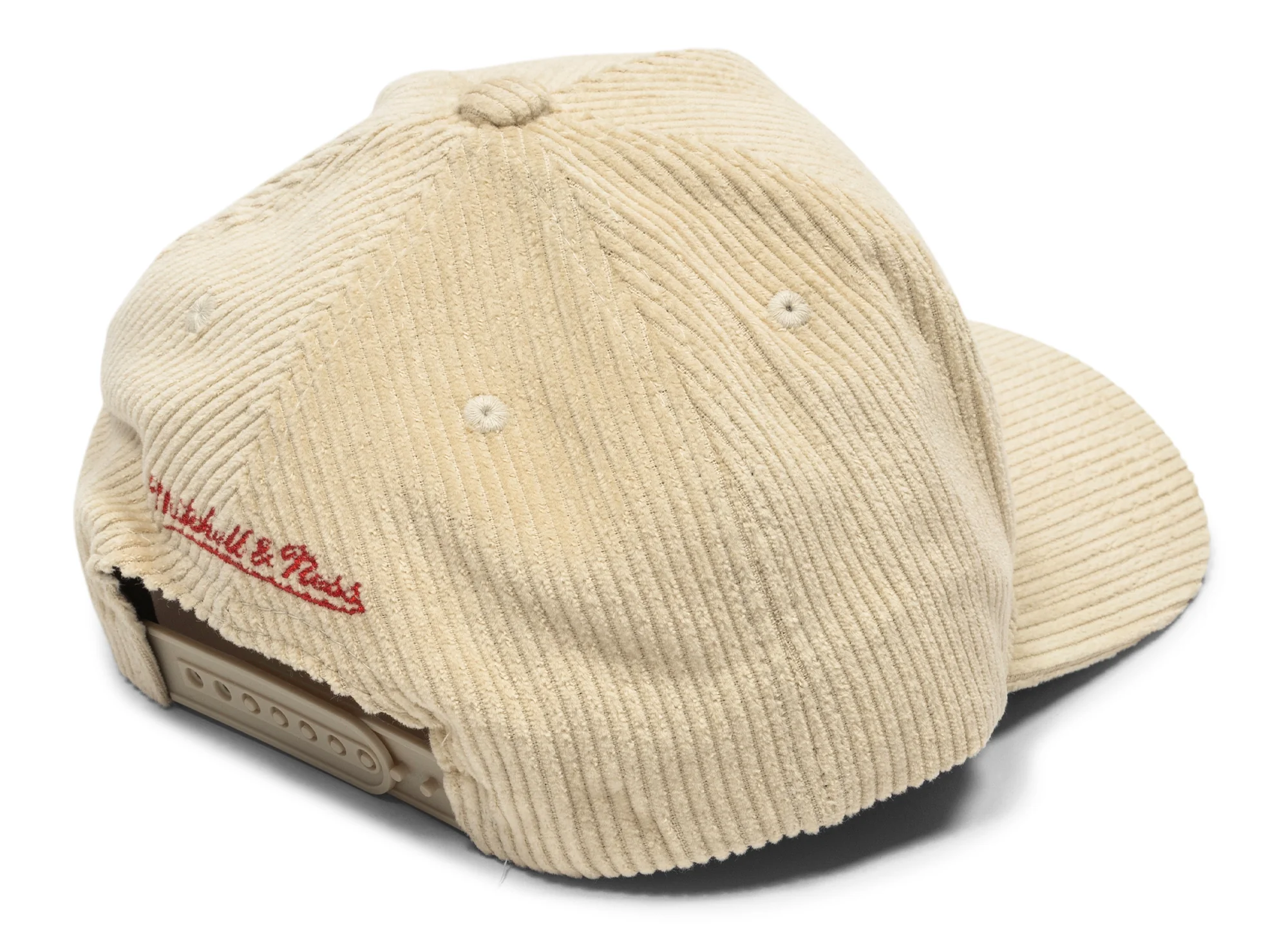 Mitchell & Ness MLB Cincinnati Reds Corduroy Off Pro Snapback Hat - Image 2