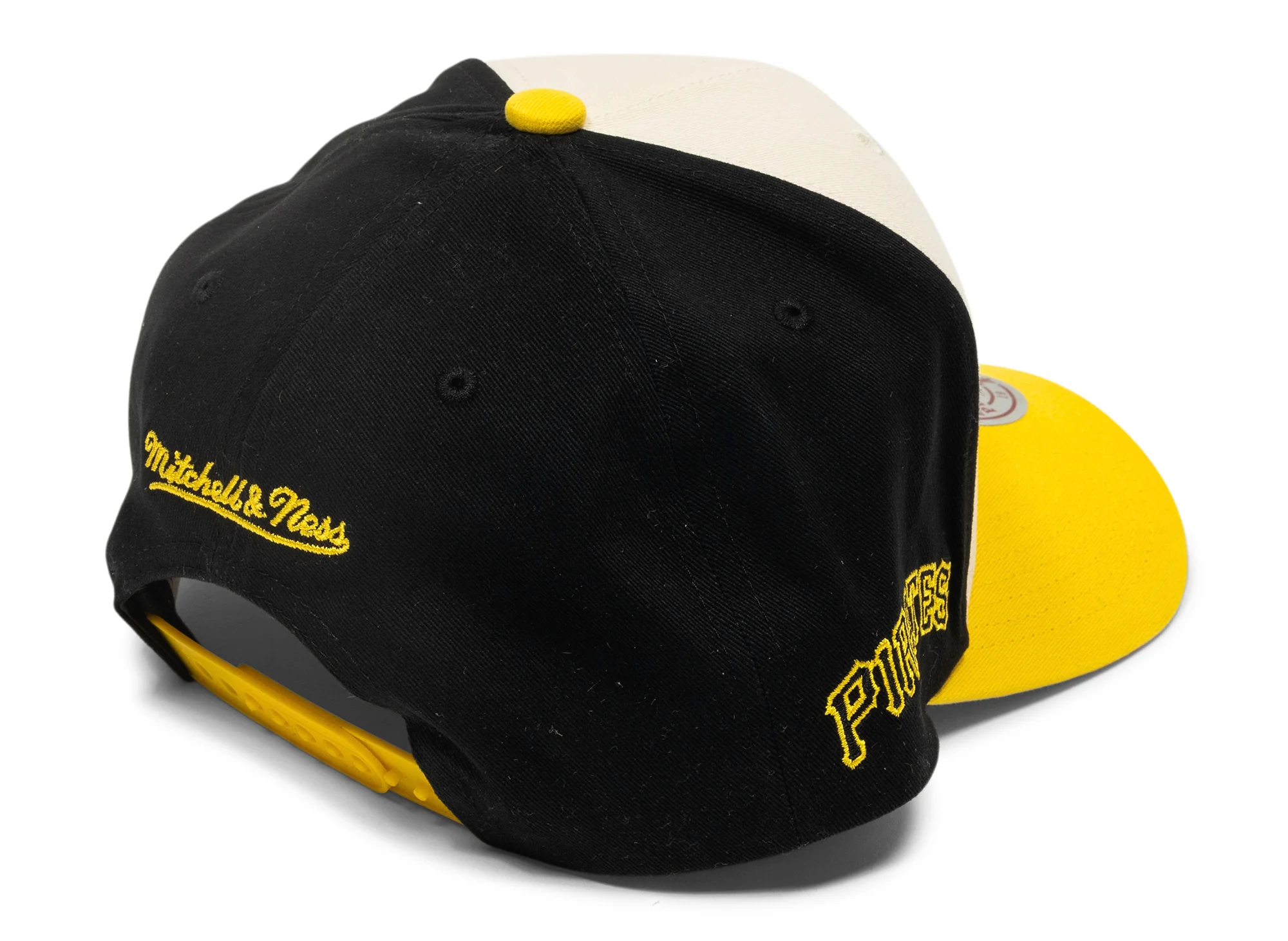 Mitchell & Ness MLB Pittsburg Pirates Brushed Off Pro Snapback Hat - Image 2