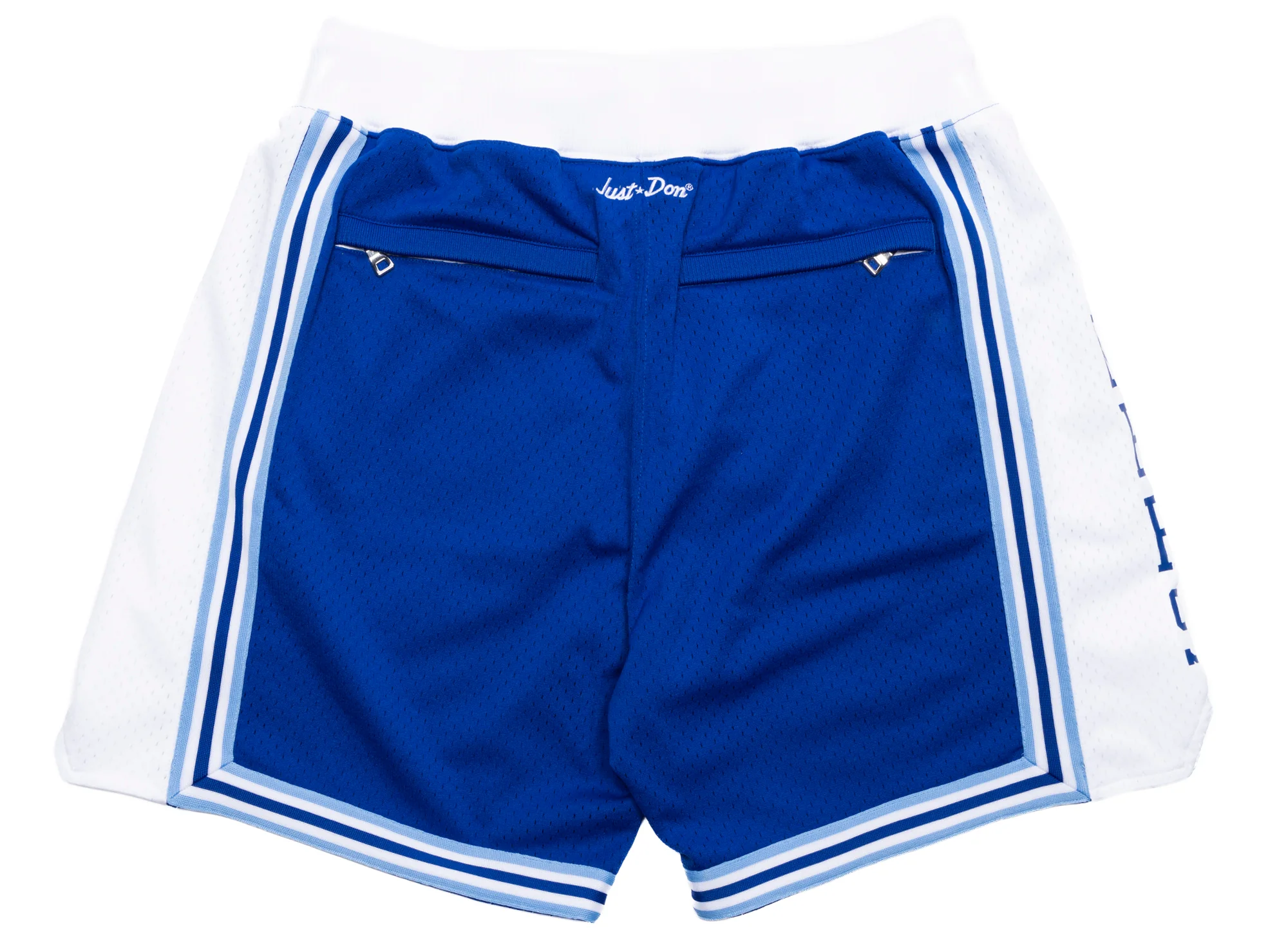 Mitchell & Ness NBA 7 Inch Just Don Lakers Shorts in Blue - Image 3
