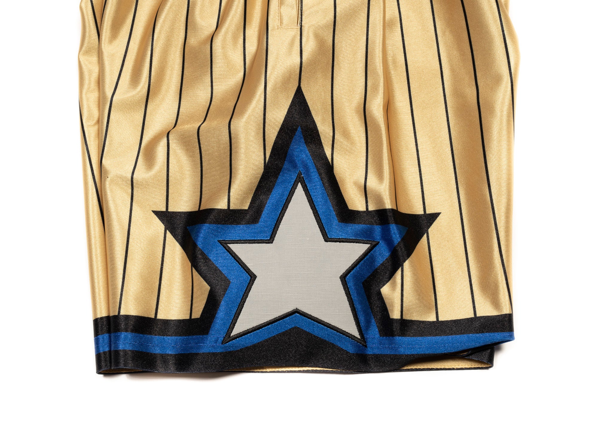Mitchell & Ness NBA 75th Gold Swingman Magic Shorts - Image 2