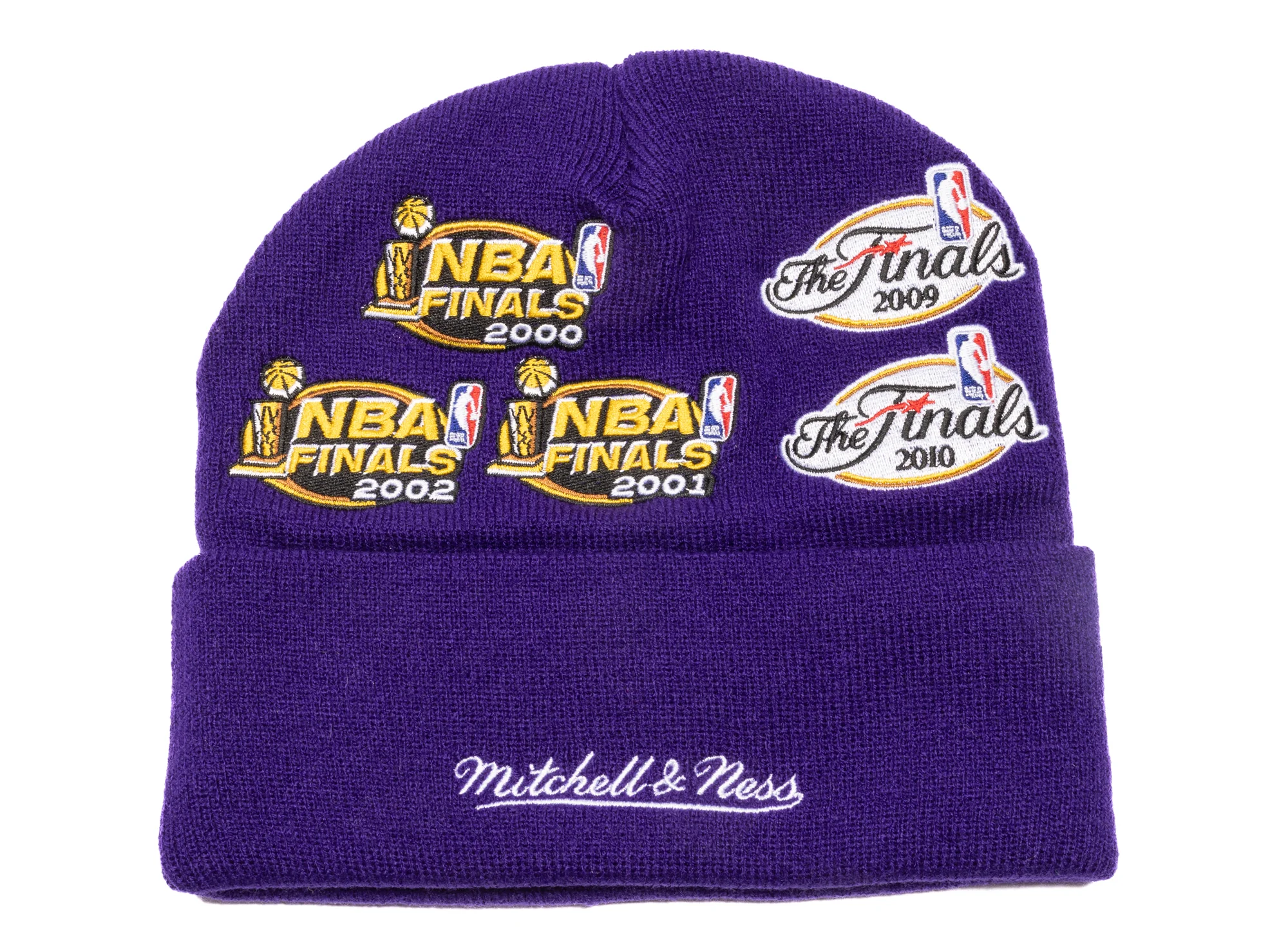 Mitchell & Ness NBA Finals Knit Lakers Beanie - Image 2