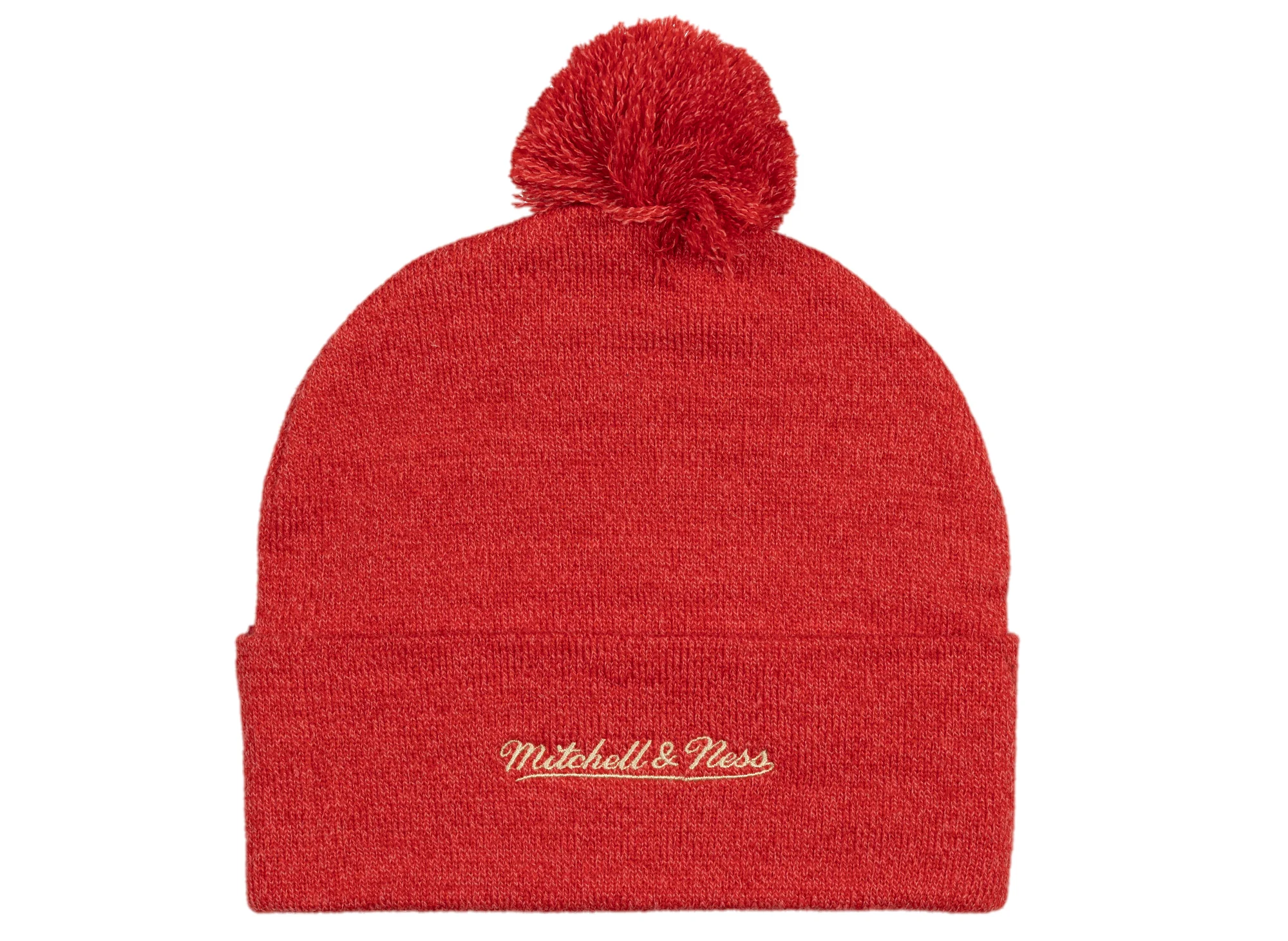 Mitchell & Ness NBA Free Throw Knit Bulls Beanie - Image 2